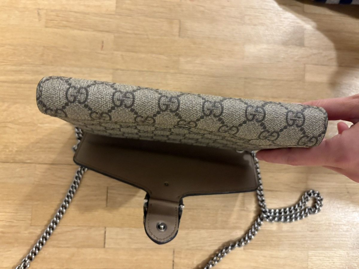 Gucci GG Supreme Dionysus Chain Wallet Size ONE SIZE - 4 Thumbnail