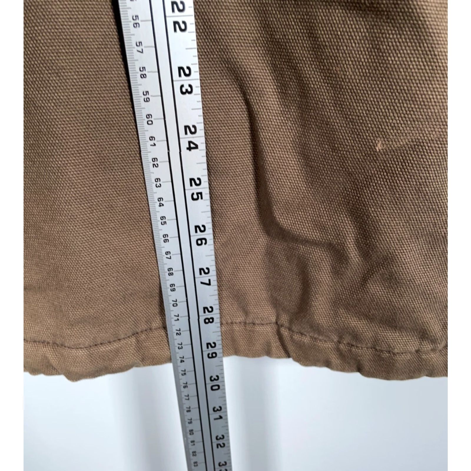 Vintage Cabela's Fleece Lined Canvas Chore Jacket Women's Medium Brown Blanket Stripe Size M / US 6-8 / IT 42-44 - 6 Thumbnail