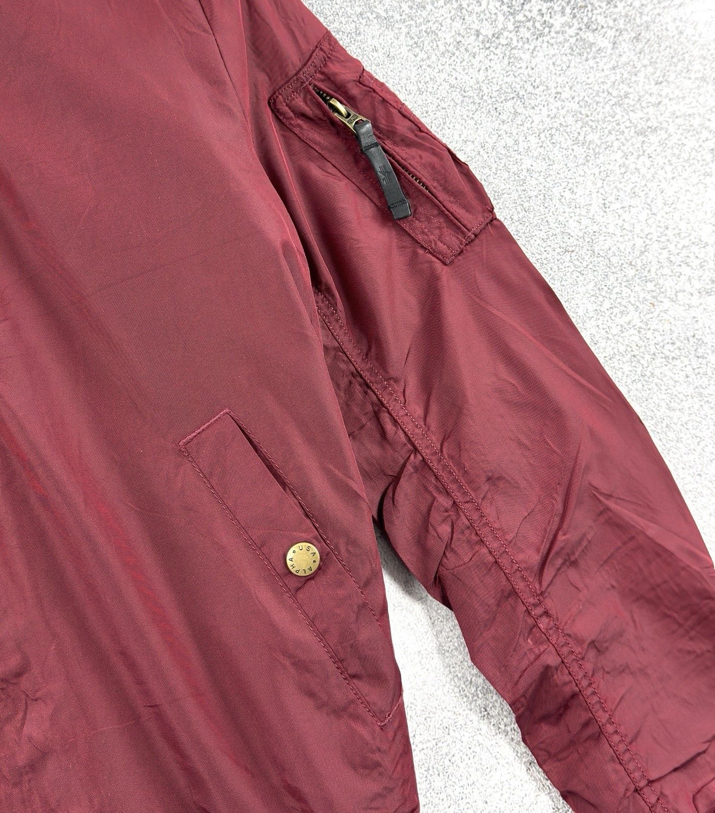 Alpha Industries Alpha Industries MA-1 Women’s Bomber Jacket Size L / US 10 / IT 46 - 7 Thumbnail