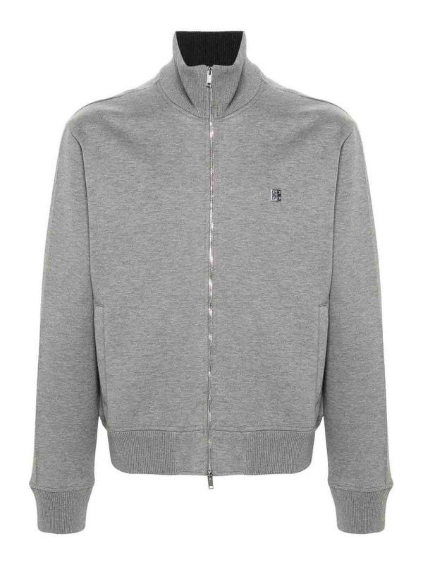 Givenchy o1n1vont0326 Logo Zipped Track Suit in Grey Size US S / EU 44-46 / 1 - 1 Thumbnail