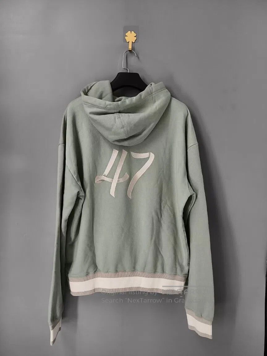Dior Dior Mint Green 47 Embroidered Hoodie| Size US S / EU 44-46 / 1 - 2 Thumbnail