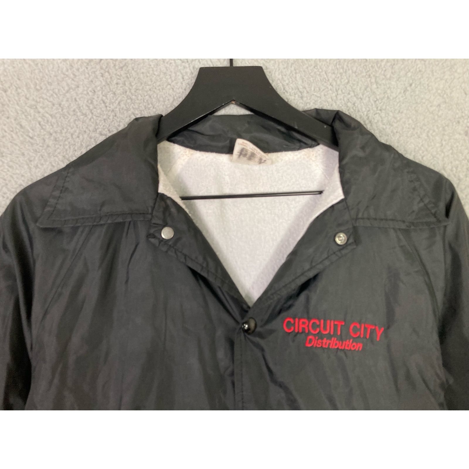 Vintage Vintage Circuit City Coach Jacket Red Nylon Unisex M Size US M / EU 48-50 / 2 - 8 Thumbnail