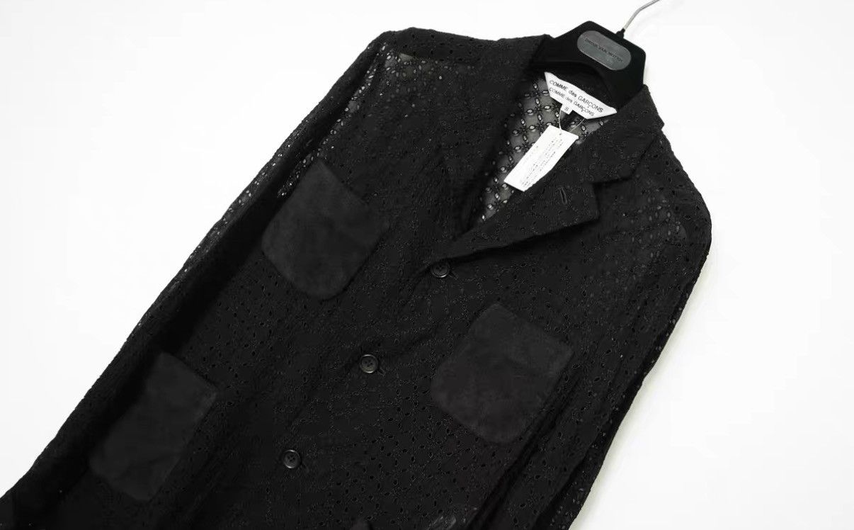Comme des Garcons Comme des Garçons Rayon Cutwork Embroidered Jacket Size US S / EU 44-46 / 1 - 3 Thumbnail