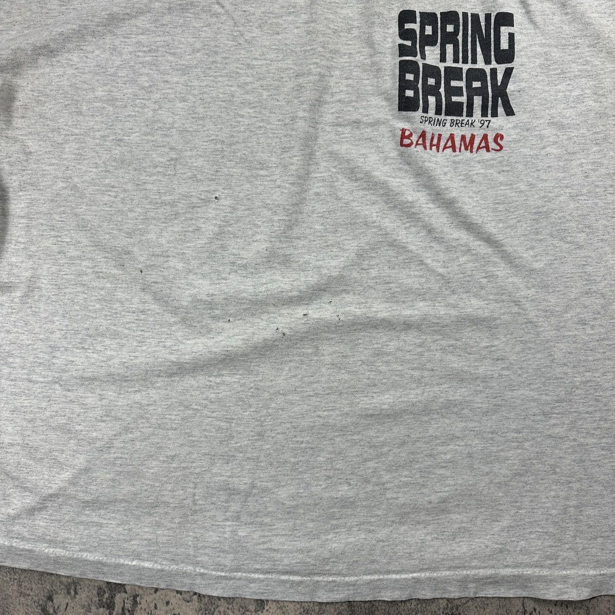 Vintage Vintage 90s Bahamas Spring Break T Shirt Size US L / EU 52-54 / 3 - 11 Thumbnail