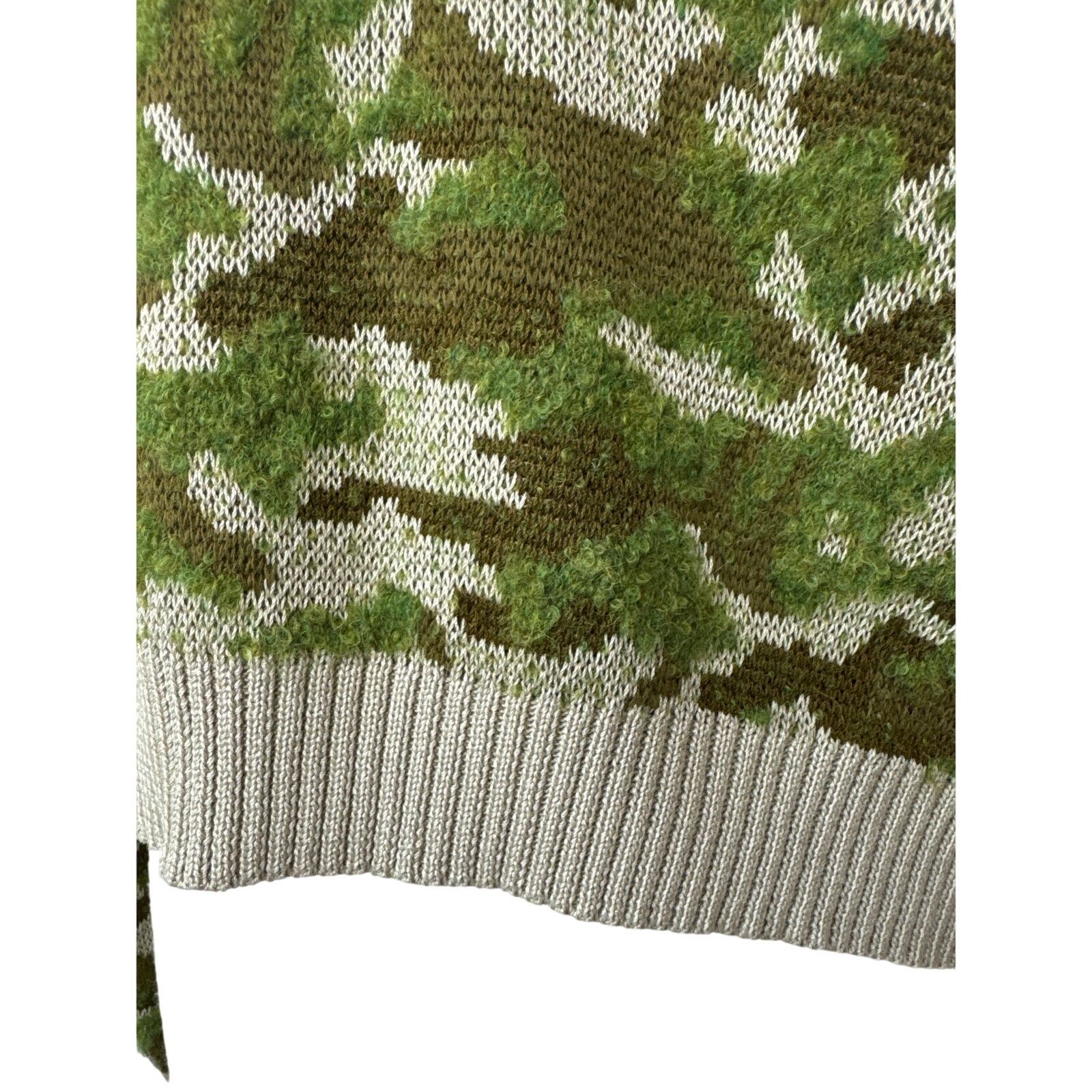 NSF NSF - BLAYNE SWEATER CAMO JACQUARD Cropped Medium Size M / US 6-8 / IT 42-44 - 3 Thumbnail