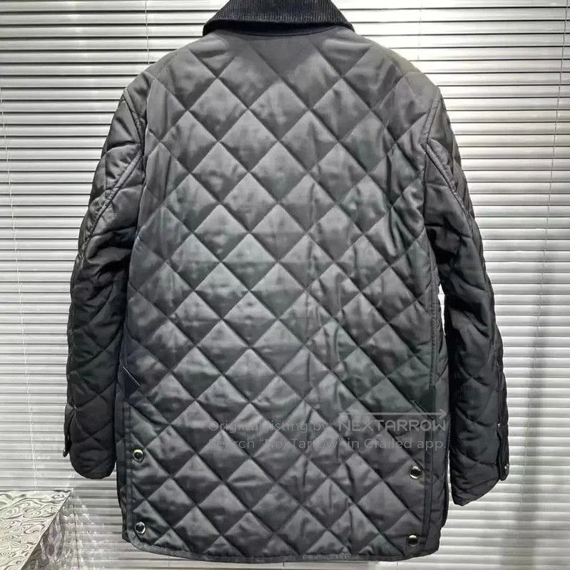 Burberry Burberry Black Quilted Men's Jacket. Size US M / EU 48-50 / 2 - 2 Thumbnail