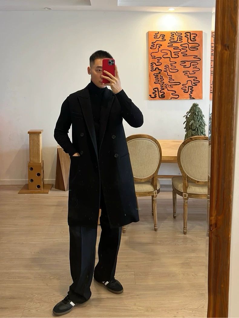 MARNI Wool Sleeveless Coat in Black