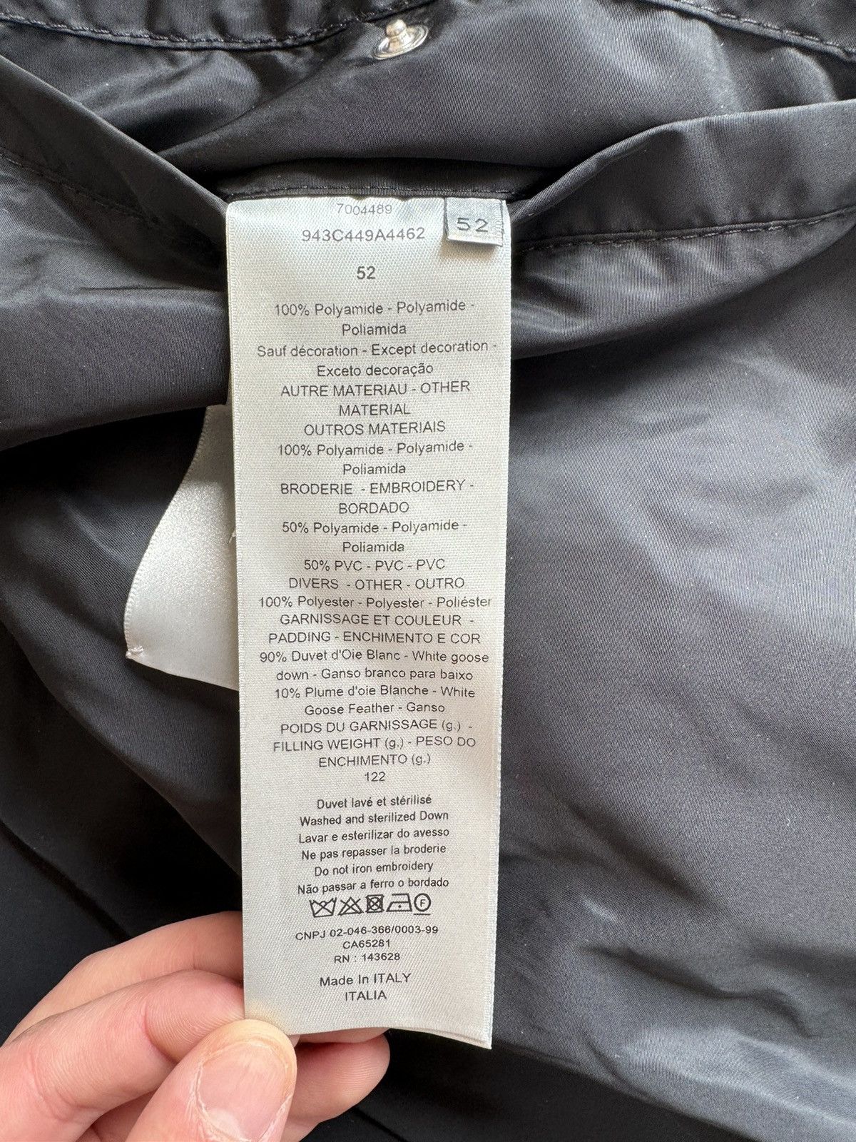 Dior Dior oblique puffer jacket Size US L / EU 52-54 / 3 - 7 Thumbnail
