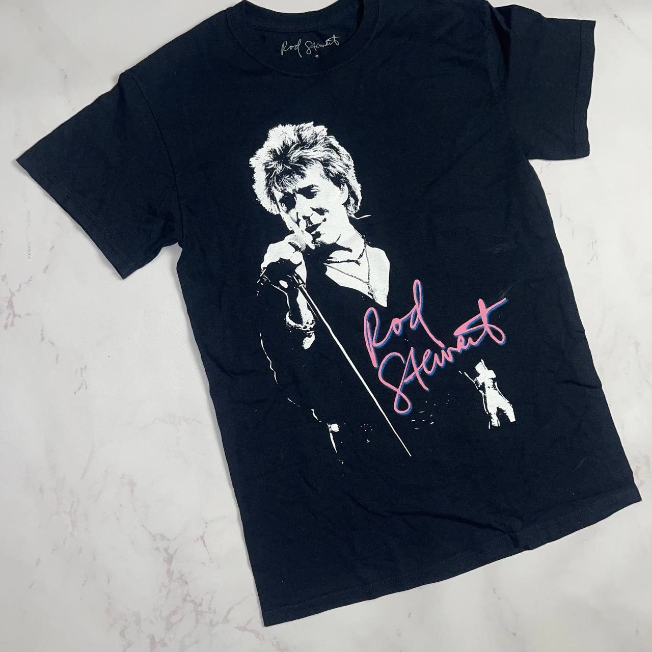 Vintage Vintage x Band Tees 2019 Rod Stewart Tour T-Shirt S Size Size US S / EU 44-46 / 1 - 2 Thumbnail