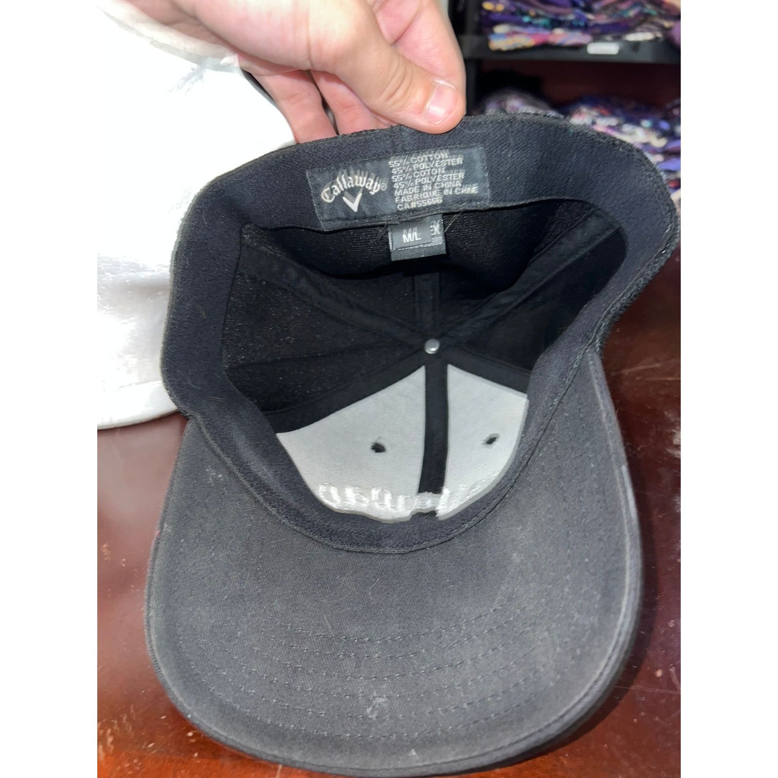 Callaway Callaway Odyssey Hat X Hot Golf Golfing Black Faded Headwear Size ONE SIZE - 6 Thumbnail
