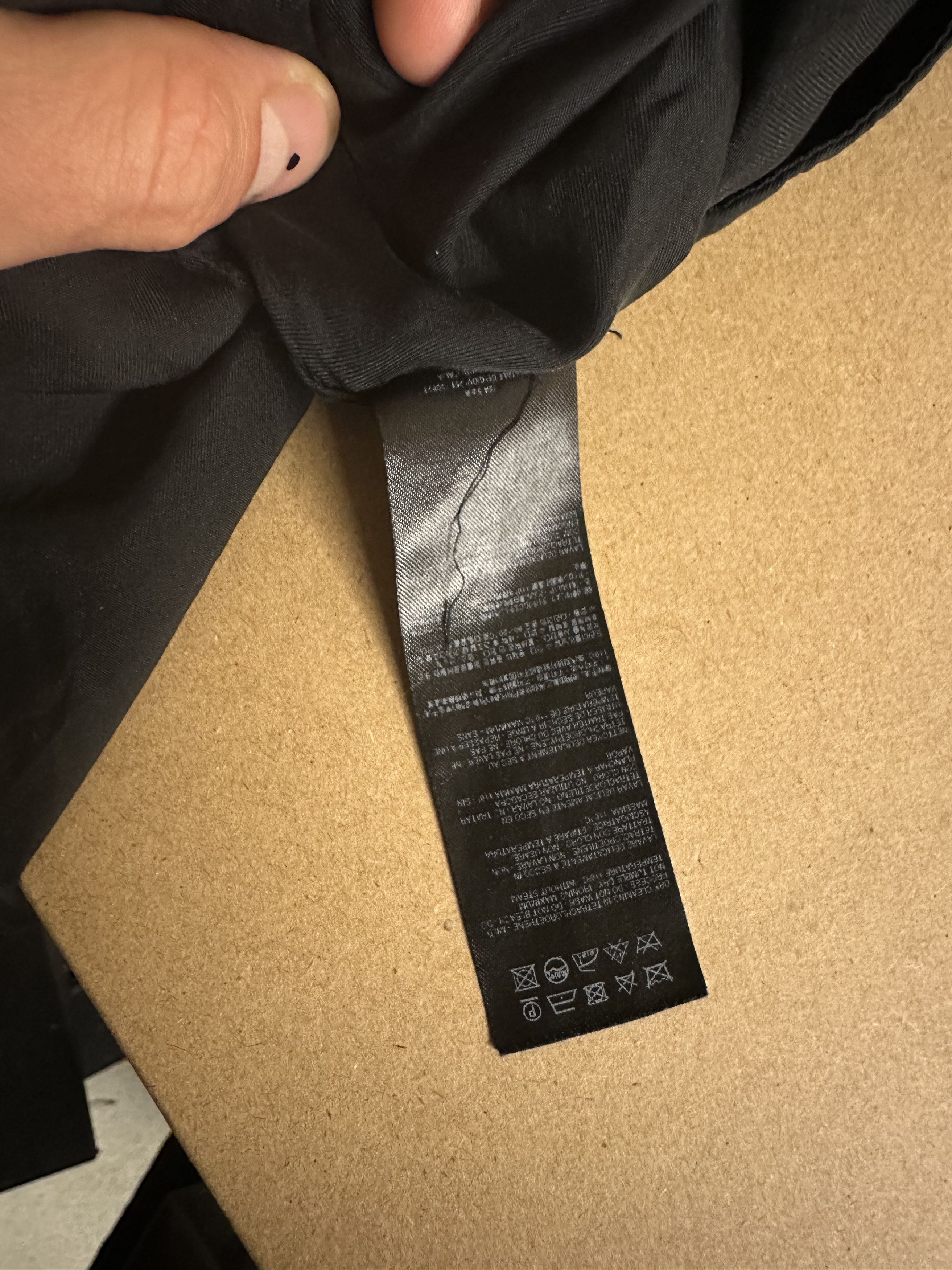 Fear of God SILK LONG SLEEVE SHIRT - BLACK / M Size US M / EU 48-50 / 2 - 5 Thumbnail