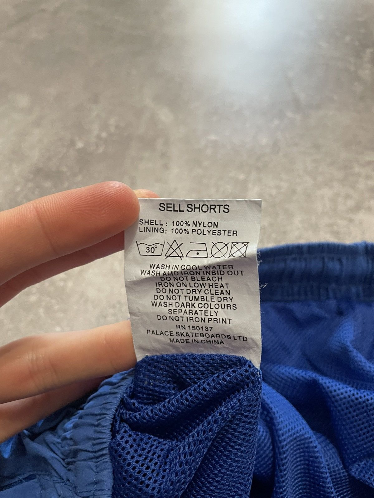 Hypebeast × Palace Palace Shell Shorts Blue Mens Size S SS19 Size US 30 / EU 46 - 10 Thumbnail