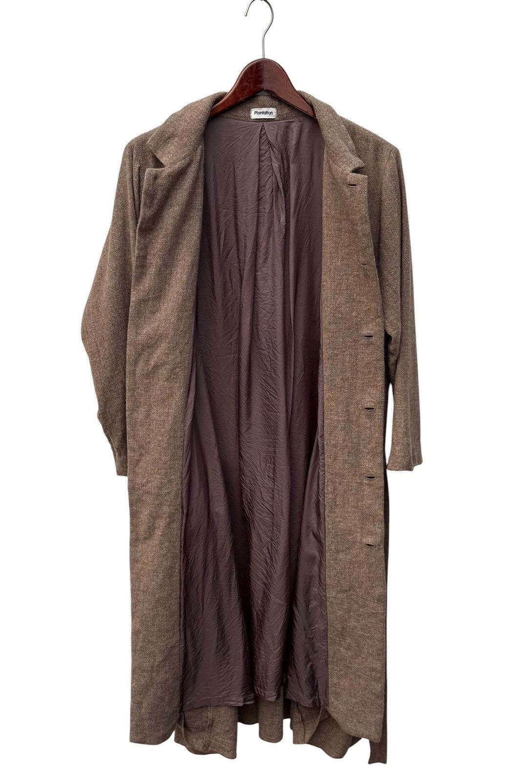 Issey Miyake Plantation Issey Miyake Wool Blend Robe Coat Size US M / EU 48-50 / 2 - 3 Thumbnail