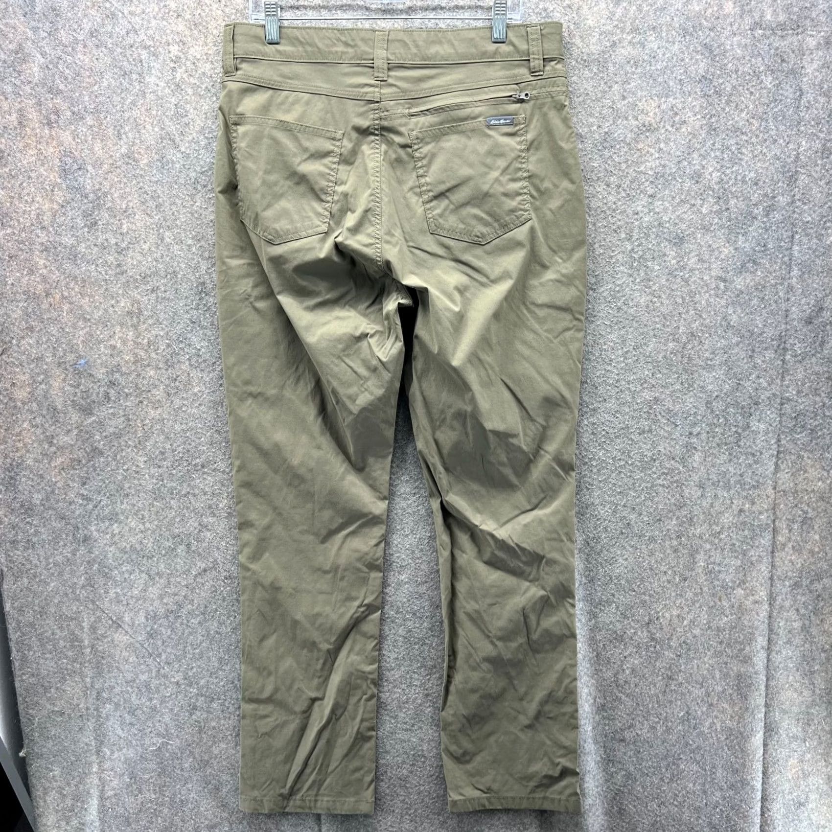 Eddie Bauer Eddie Bauer Pants Men 36x32 Chino Canvas Beige Green Casual Flat Pocket Regular Slim Straight Zip Button Vintage: No Size US 36 / EU 52 - 3 Thumbnail