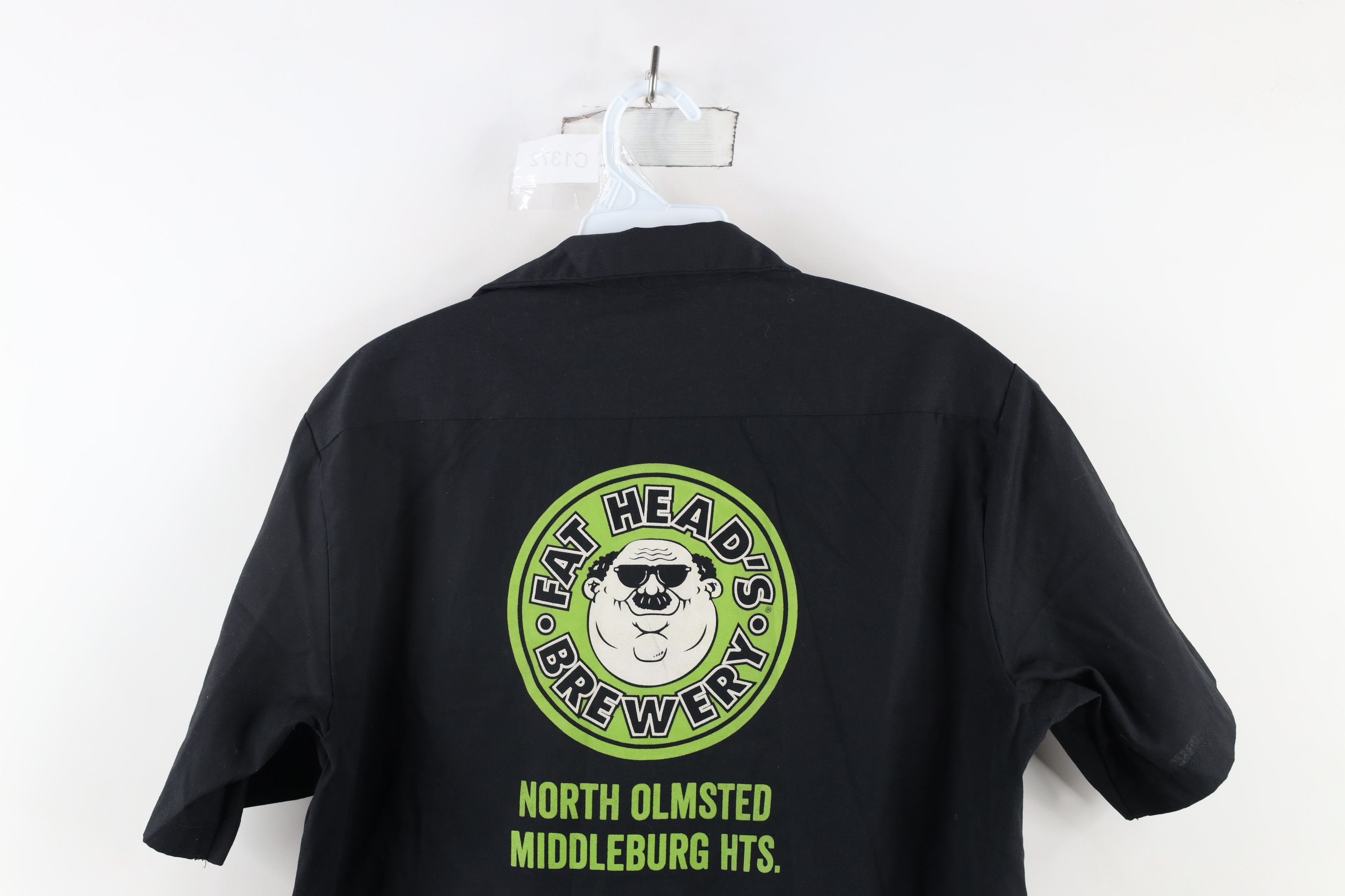 Dickies × Vintage Vintage Dickies Heads Brewery Mechanic Button Shirt Black Size US S / EU 44-46 / 1 - 14 Thumbnail