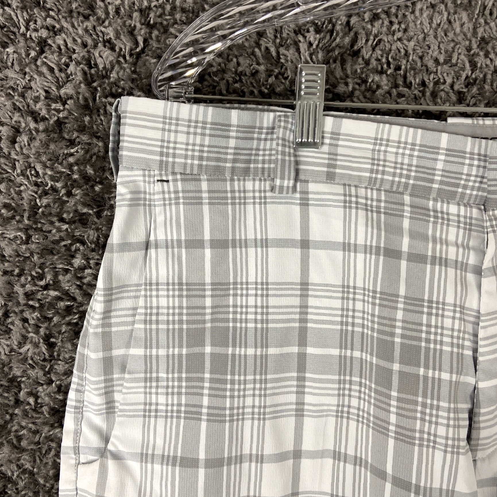 Nike VINTAGE Nike Golf Shorts Gray White Plaid Men Adult 36 Dri-Fit Chino Men’s 36 Size US 36 / EU 52 - 4 Thumbnail