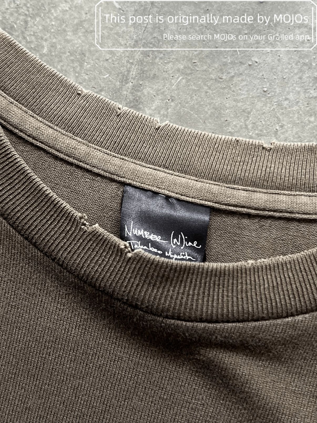 Number (N)ine Sz 3 Number Nine 04SS Patti Smith Tee mojos5618 Size US L / EU 52-54 / 3 - 5 Thumbnail