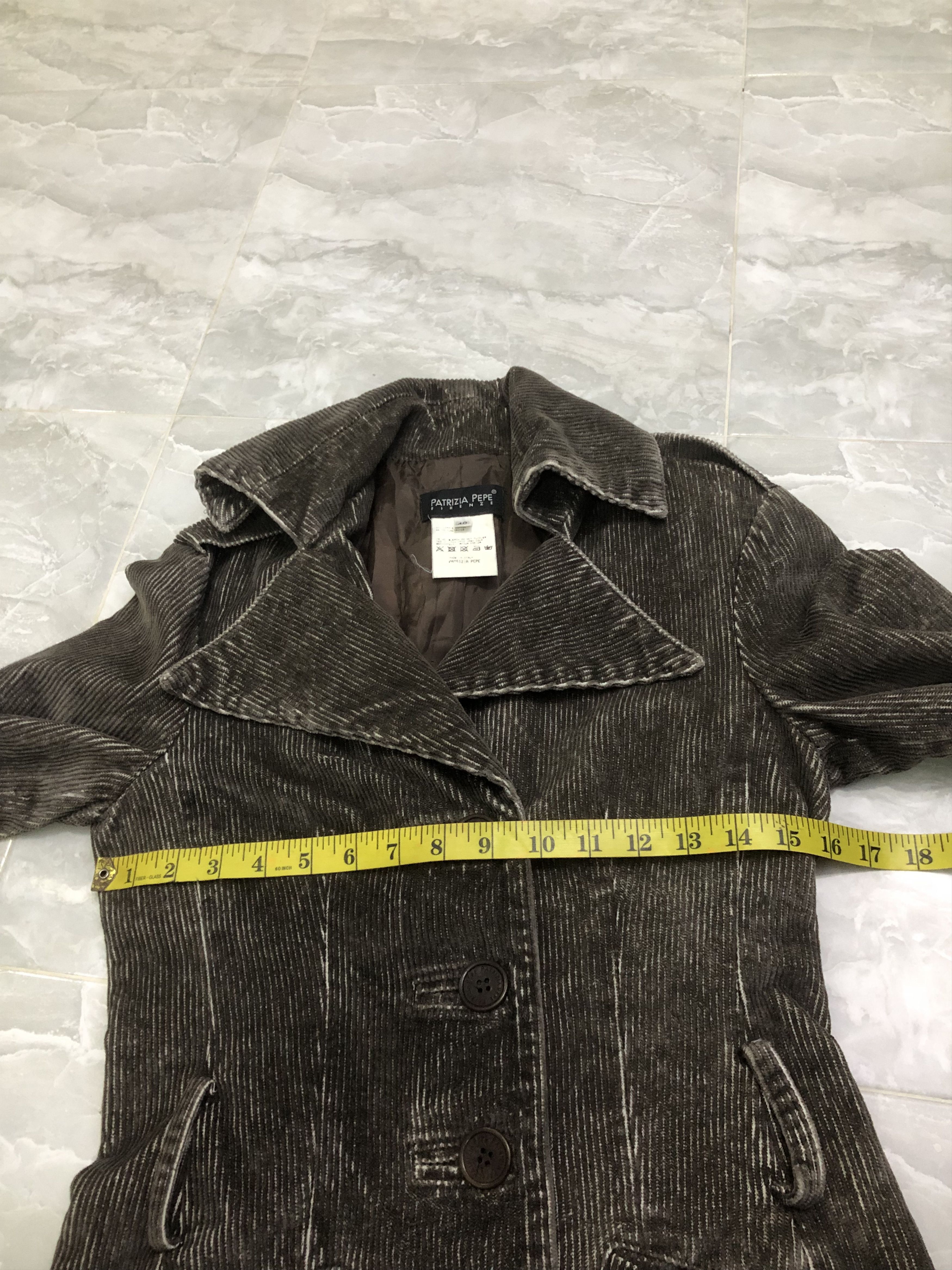 Patrizia Pepe Patrizia Pepe Firenze Corduroy Belted Jacket Italy Size S / US 4 / IT 40 - 12 Thumbnail