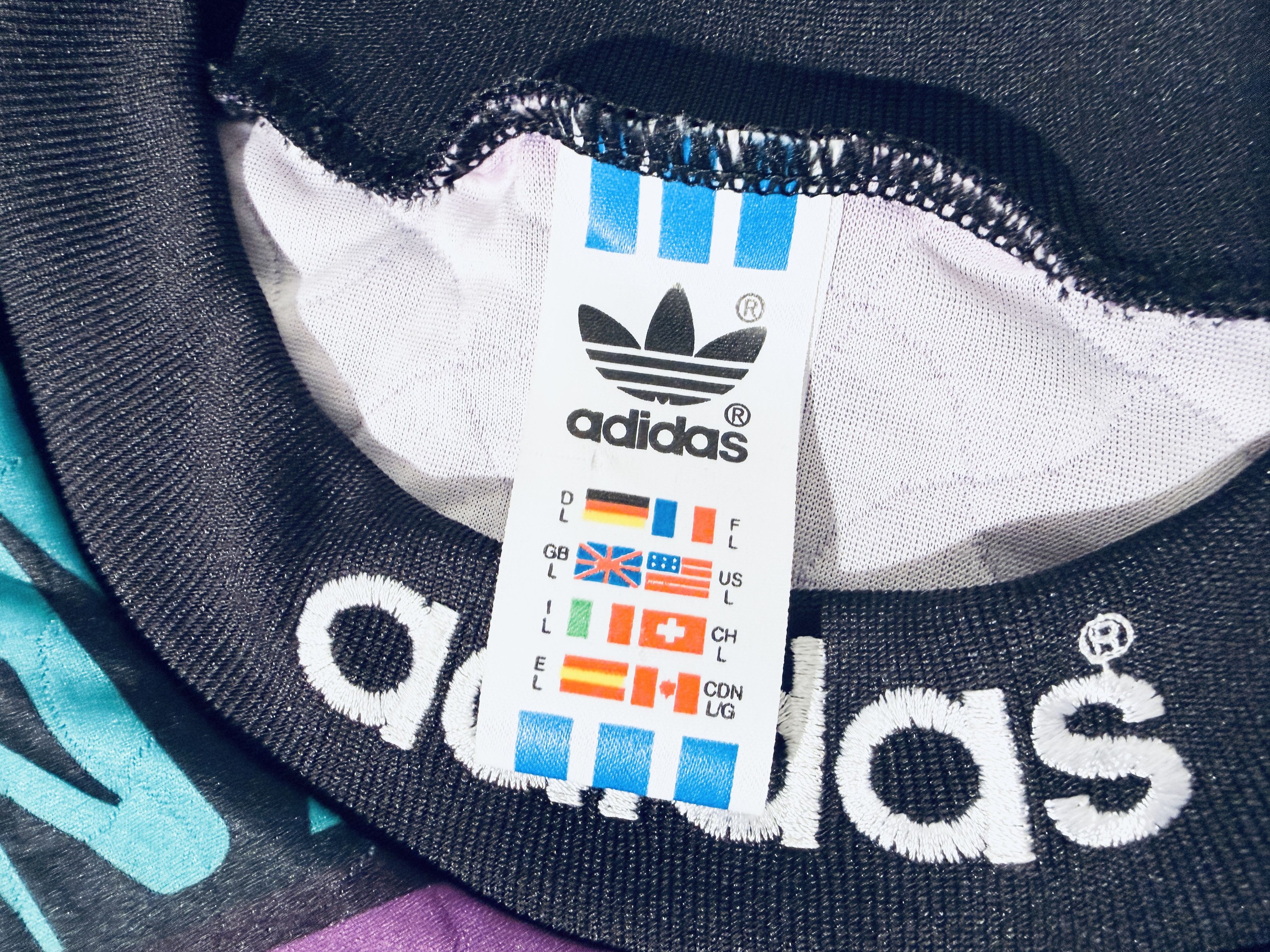 Adidas Newcastle United Goalkeeper Away Football Jersey 1995 - 1996 Size US XL / EU 56 / 4 - 8 Thumbnail