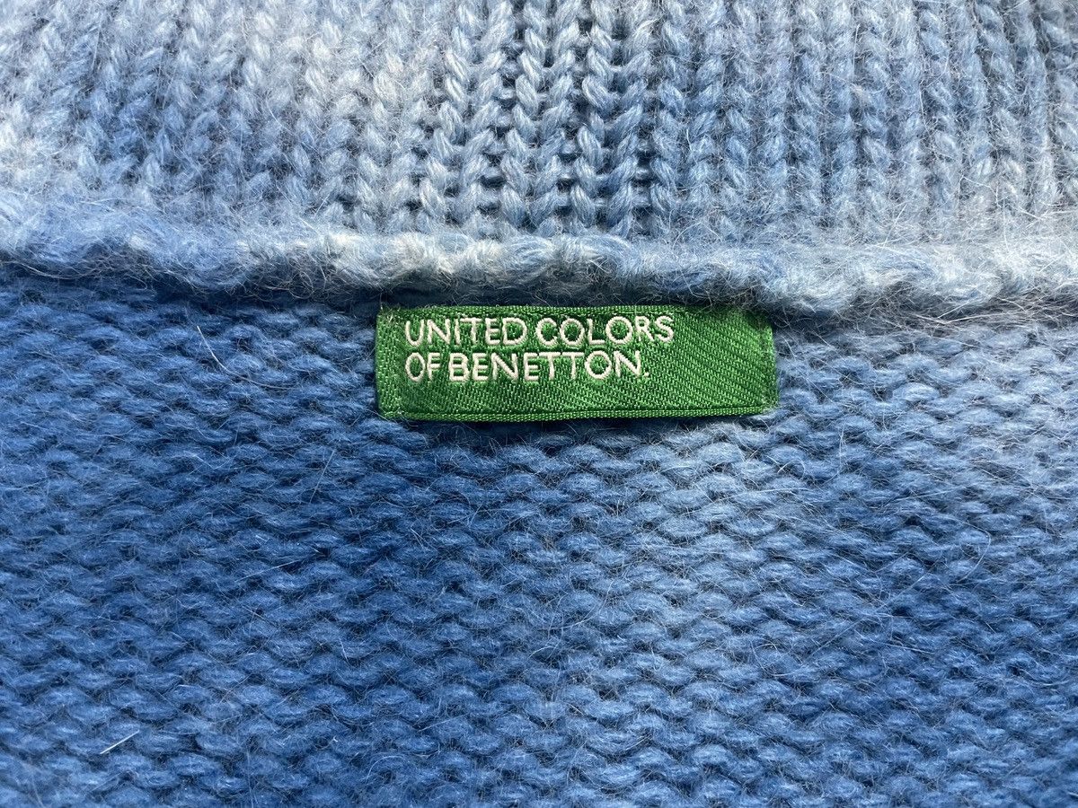 United Colors Of Benetton United color of benetton bleach design mock neck jumper Size M / US 6-8 / IT 42-44 - 3 Thumbnail