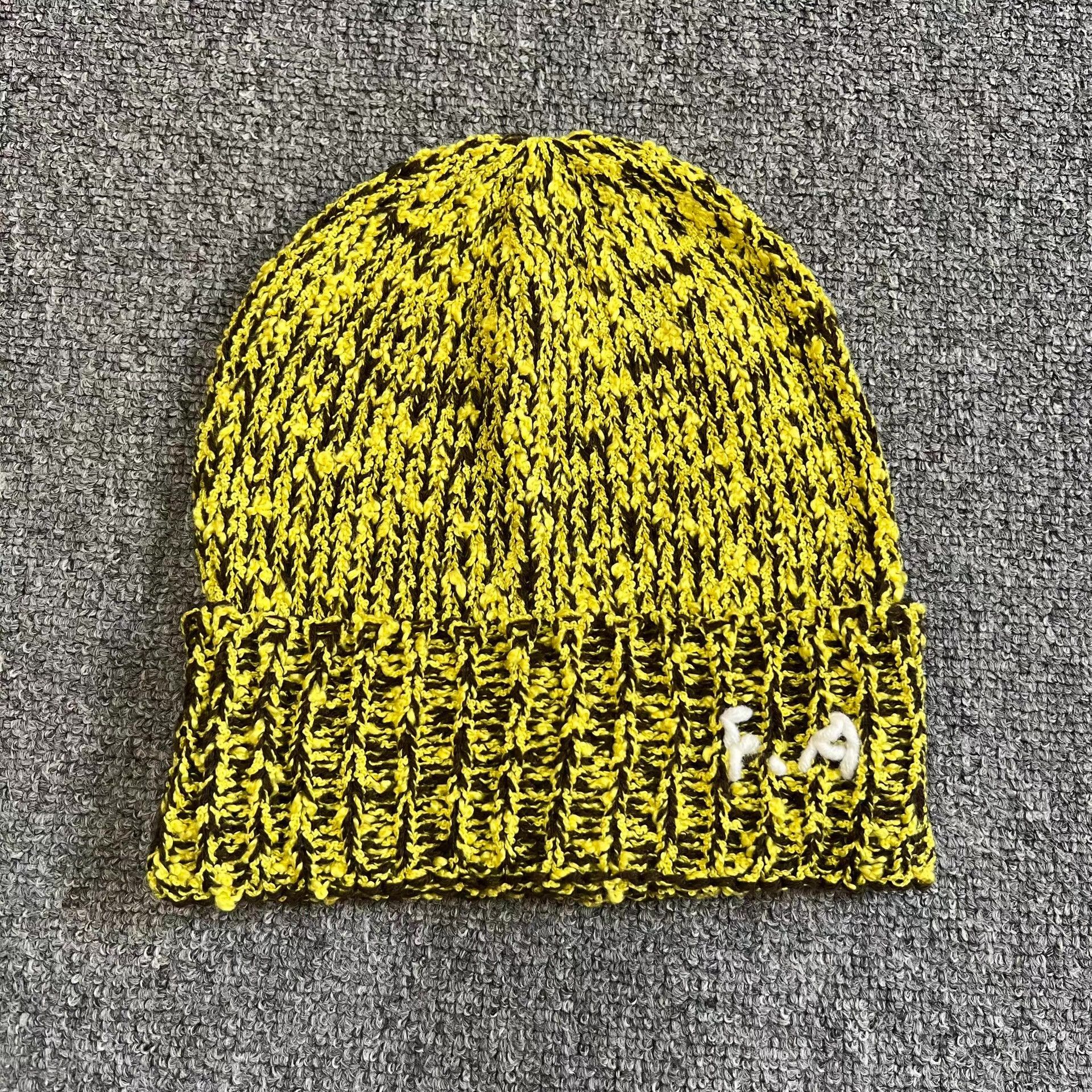 Fucking Awesome Fucking Awesome Embroidered FA Knitted Beanie Q7 Size ONE SIZE - 3 Thumbnail