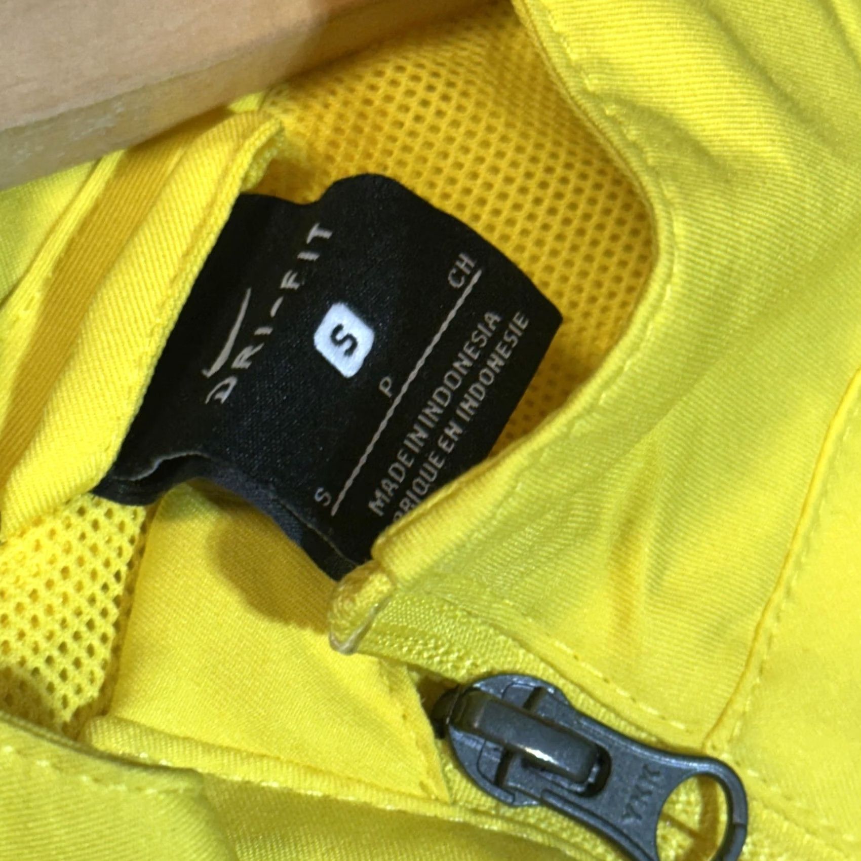 Nike Nike Dri-FIT Jacket Mens Small Yellow ISL Futbol Soccer Full Zip Coat Athletic Lightweight Breathable Pockets Size US S / EU 44-46 / 1 - 3 Thumbnail