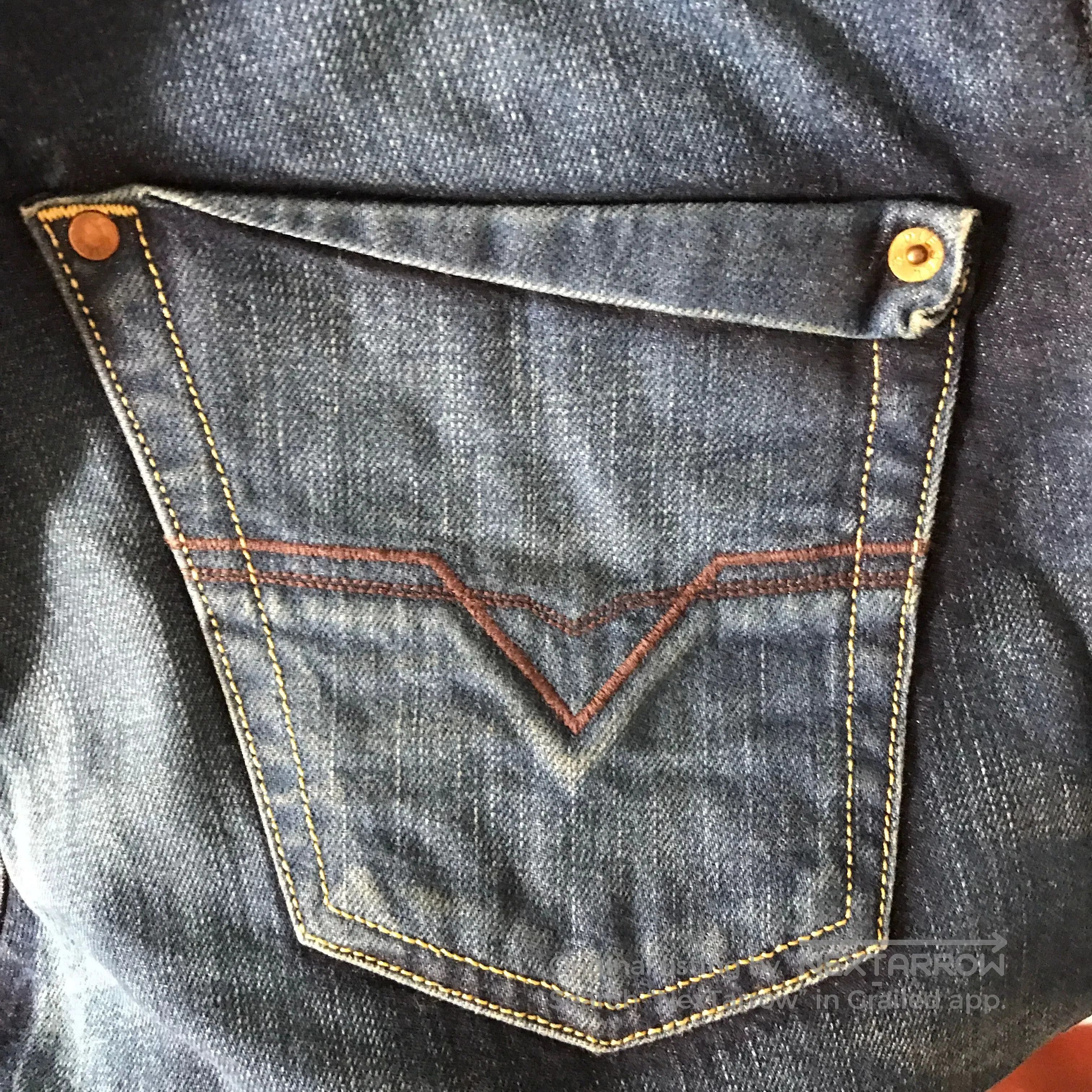 Diesel Diesel Krooley 088W Slim Jeans. Size US 28 / EU 44 - 7 Thumbnail
