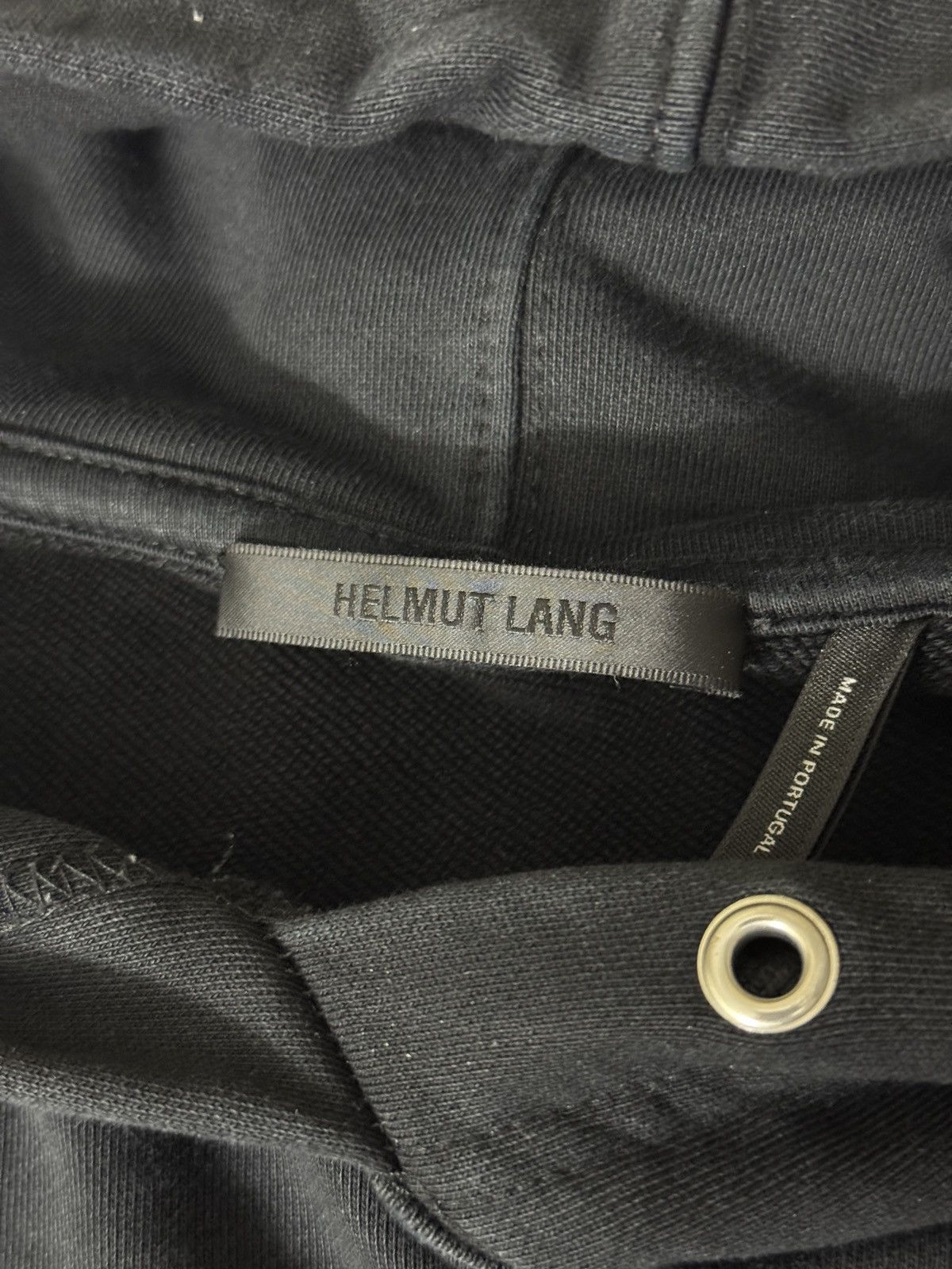 Helmut Lang Helmut Lang Logo Hoodie Size US L / EU 52-54 / 3 - 5 Thumbnail