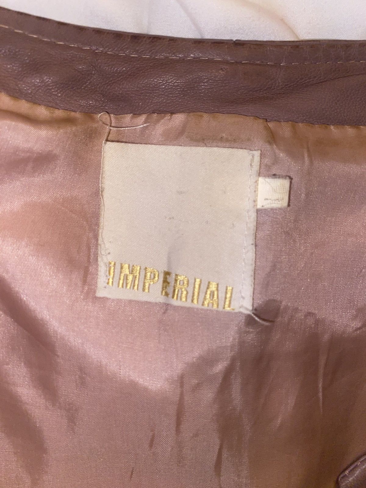 Imperial Pink Leather Jacket Size M / US 6-8 / IT 42-44 - 2 Thumbnail