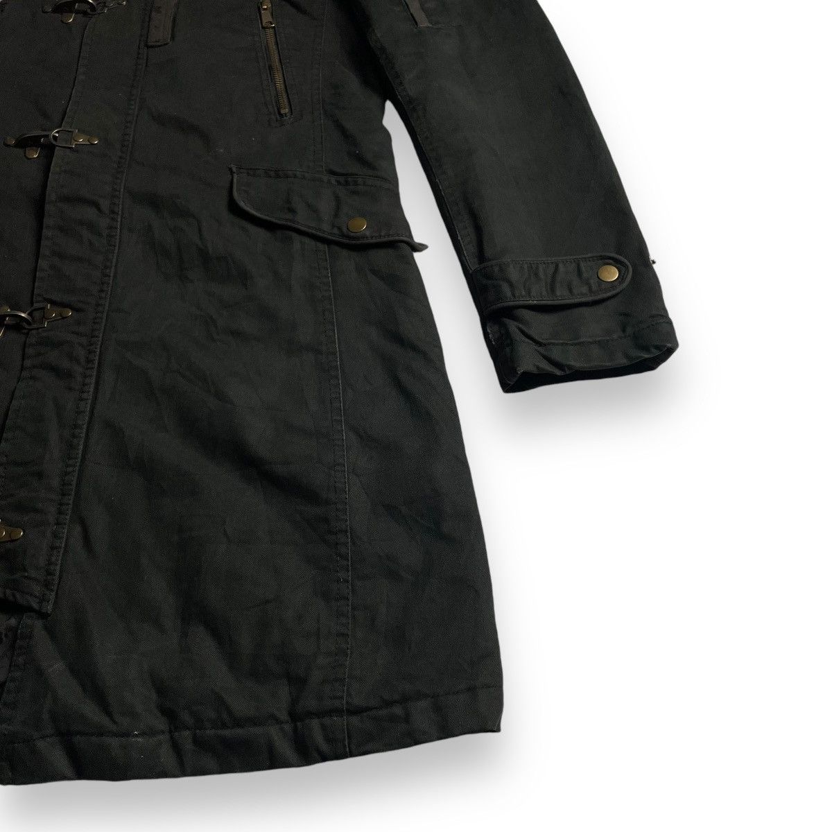 If Six Was Nine 🇯🇵 HIDEAWAYS MULTIPOCKET PUNK GOTHIC PARKA JACKET Size US M / EU 48-50 / 2 - 7 Thumbnail