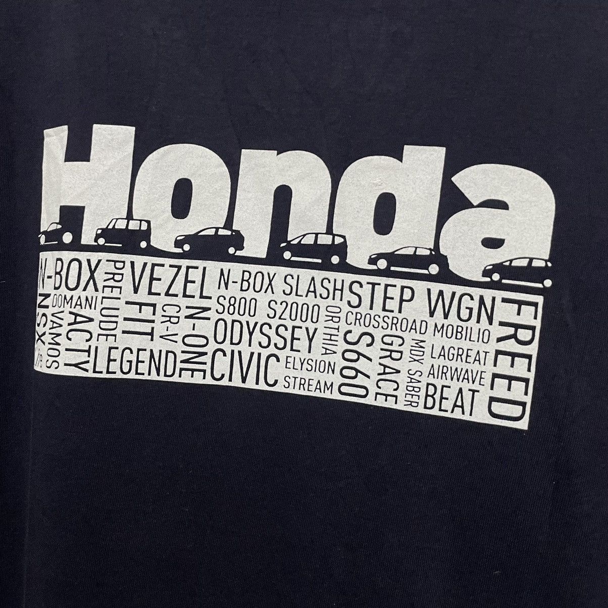 Japanese Brand × Vintage Vintage Honda Car Model Series T Shirt Size US M / EU 48-50 / 2 - 2 Thumbnail