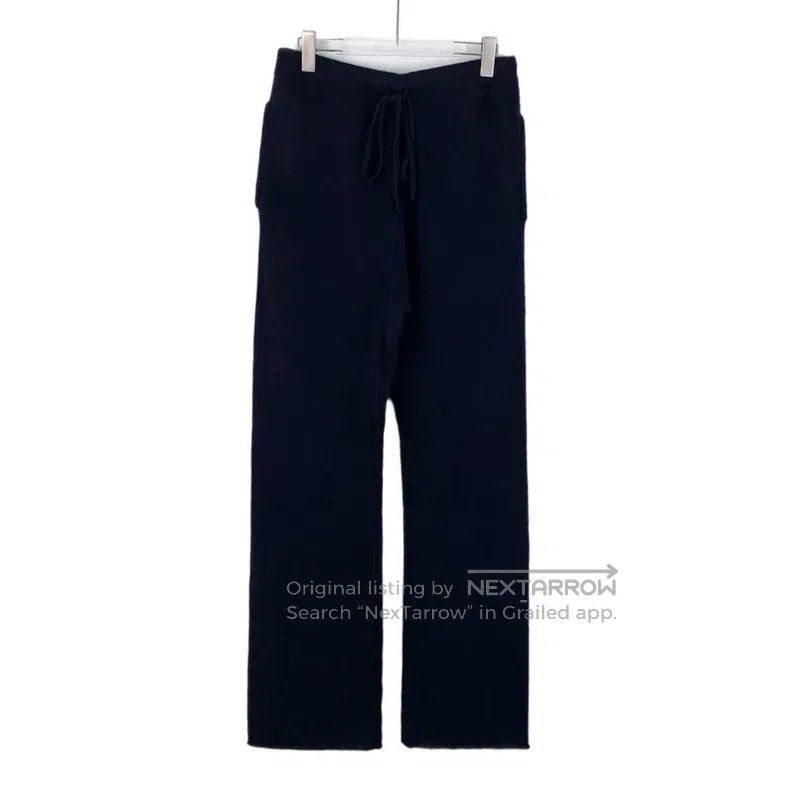 Maison Margiela Maison Margiela SizeS Dark blue sheep wool drawstring casua Size US 27 - 1 Thumbnail