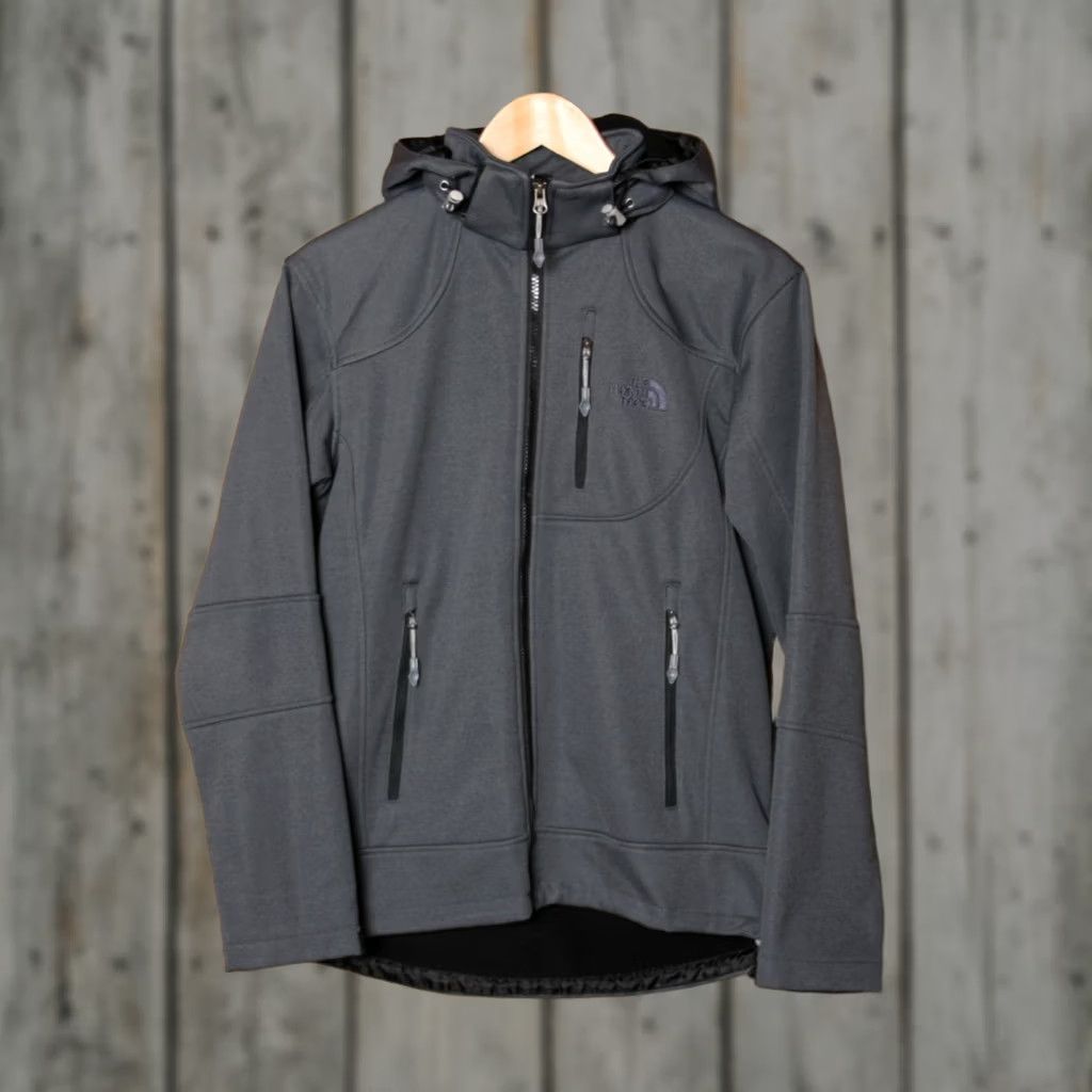 The North Face THE NORTH FACE Flight Series Gray Windbreaker Jacket w/Removable Hood Women's S Windbreaker Jacket Gray Women's S Size S / US 4 / IT 40 - 1 Thumbnail