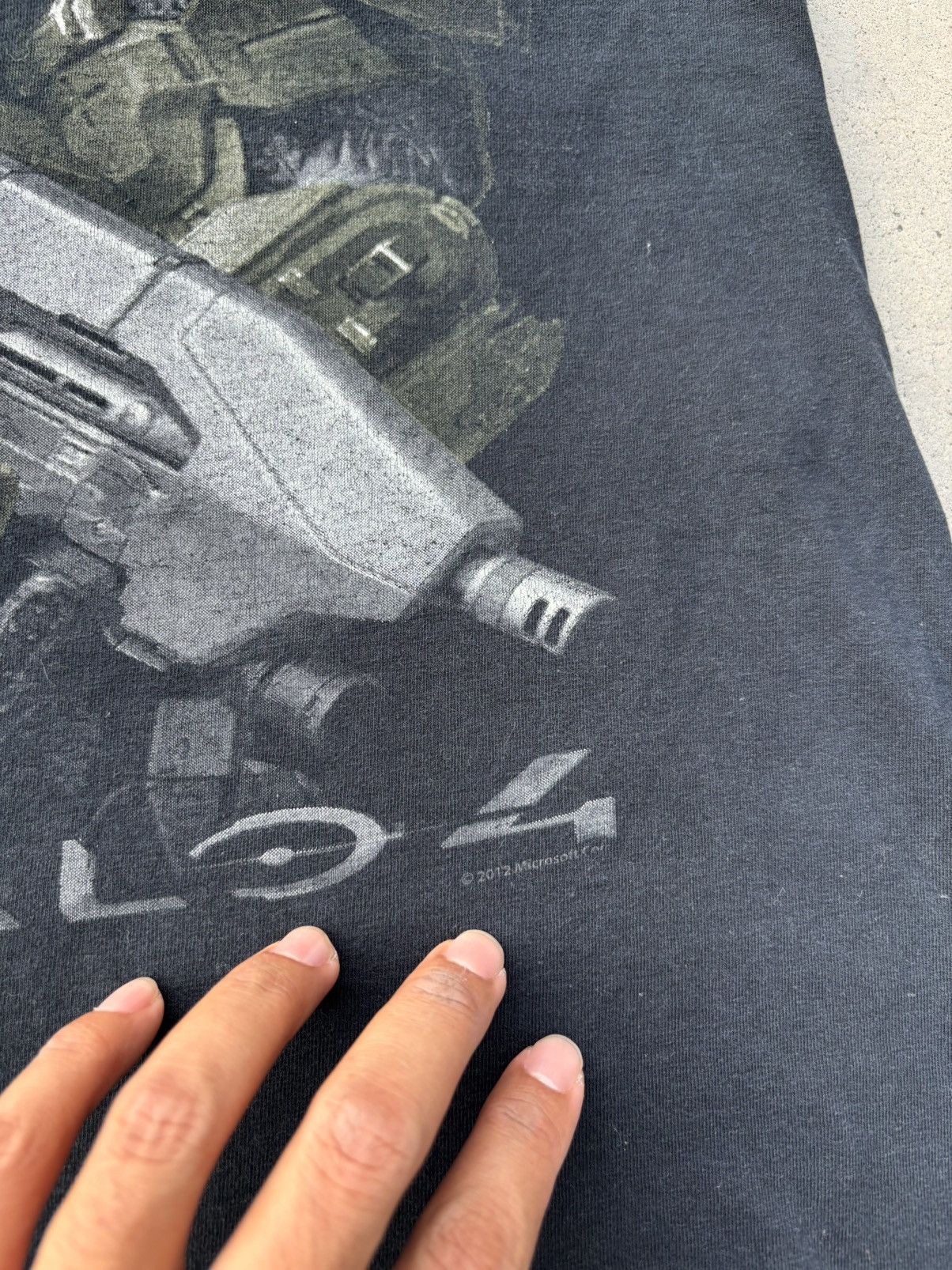 Halo Vintage Halo 4 Xbox Video Game Black Tee Shirt Size US M / EU 48-50 / 2 - 3 Thumbnail