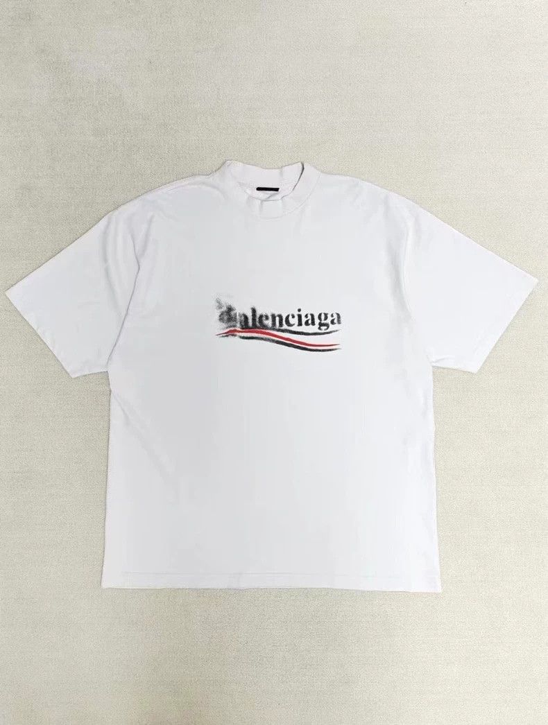 Balenciaga Balenciaga 24 SS Dissipation Coke Splash Ink Old Short Slee Size US M / EU 48-50 / 2 - 1 Thumbnail