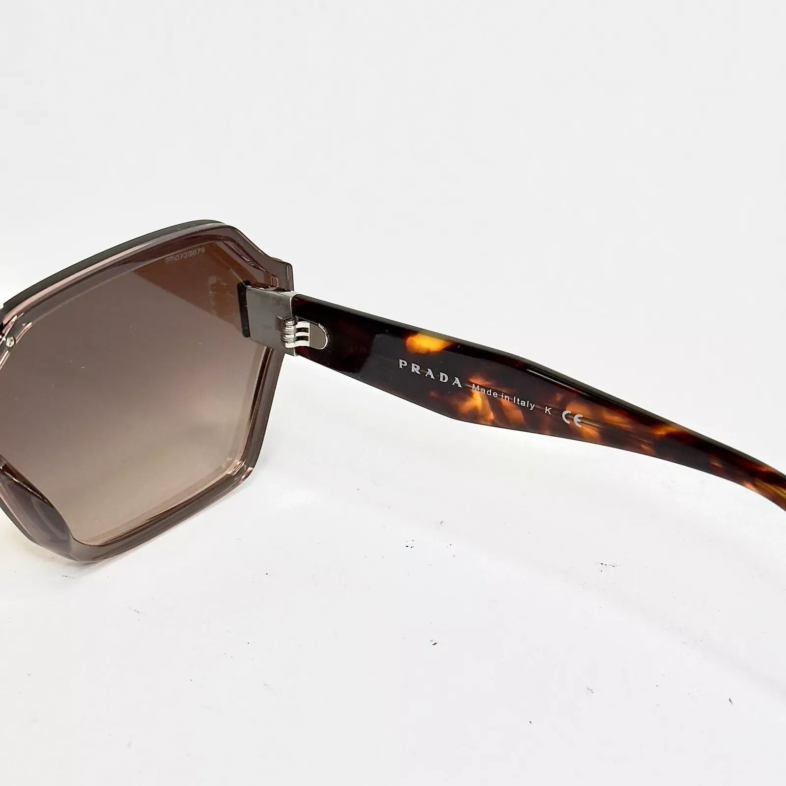 Prada PRADA HIDE PR15TS Shield Fashion Bold Sunglasses 15T Size ONE SIZE - 3 Thumbnail