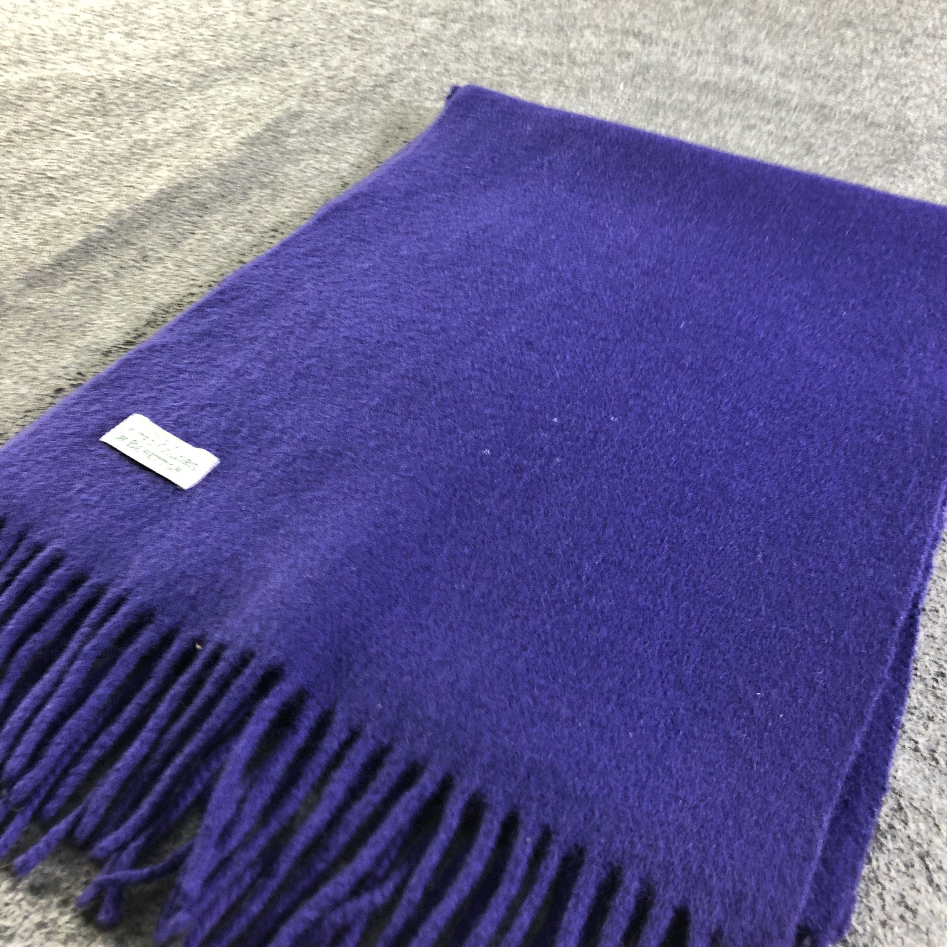 United Colors Of Benetton United Colors Of Benetton Wool Scarf Muffler V1983 Size ONE SIZE - 3 Thumbnail