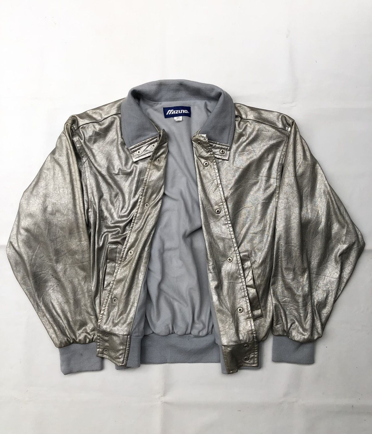 If Six Was Nine × Japanese Brand × Mizuno Vintage Rare japanese Mizuno Bomber Jacket Size US M / EU 48-50 / 2 - 2 Thumbnail