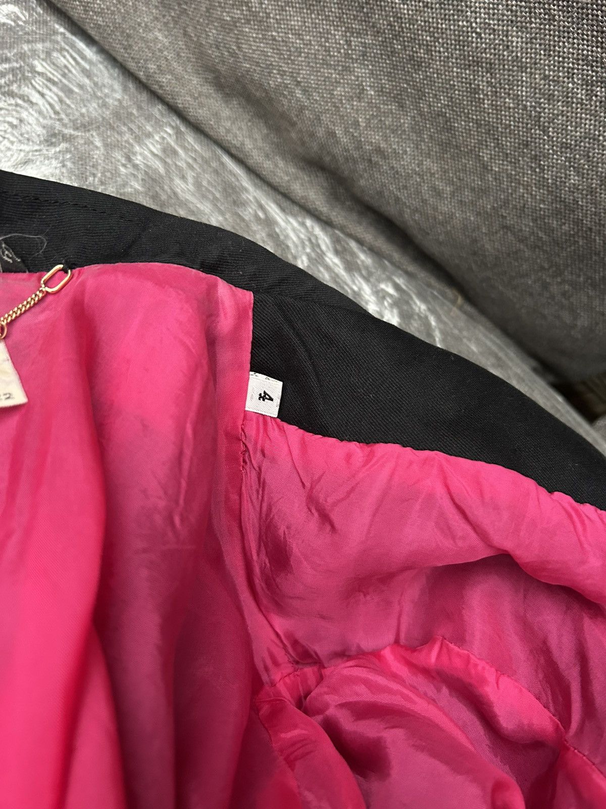Versace × Vintage Vintage 90’s Gianni Versace Couture One Button Blazer Jacket Size XS / US 0-2 / IT 36-38 - 10 Thumbnail