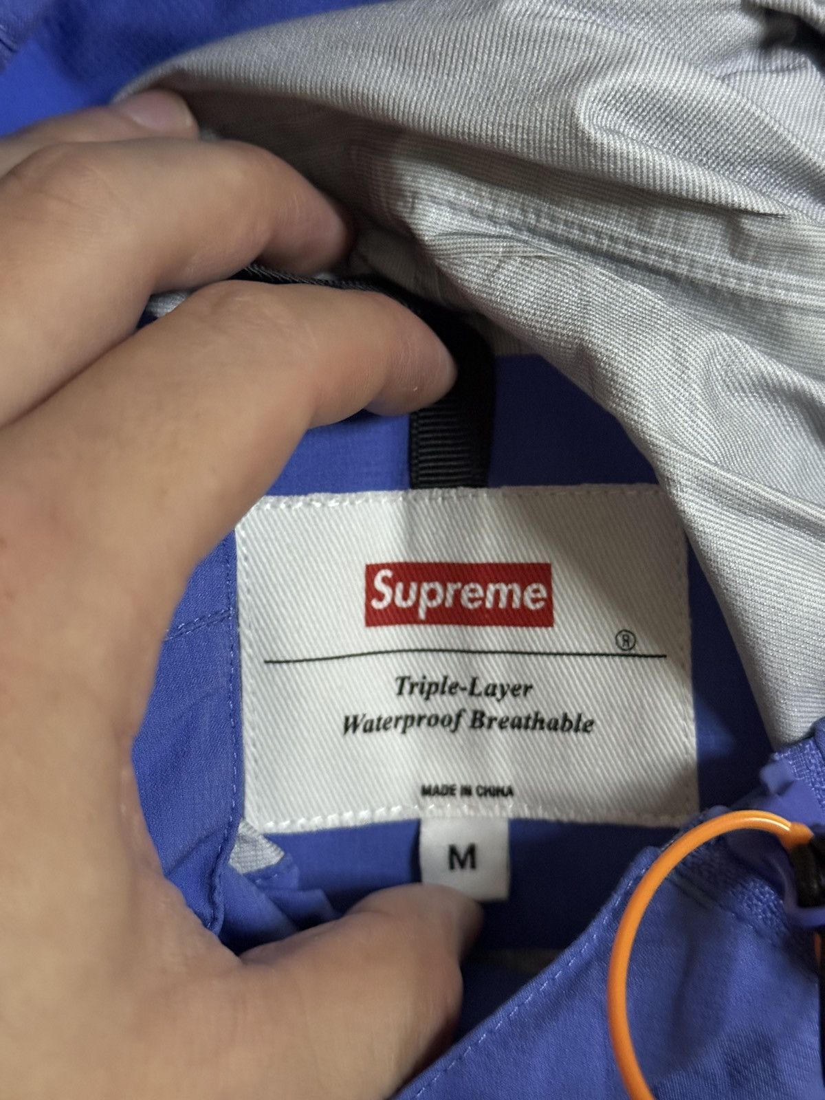 Supreme Supreme 17ss typed seam Jacket pullover Size US M / EU 48-50 / 2 - 3 Thumbnail