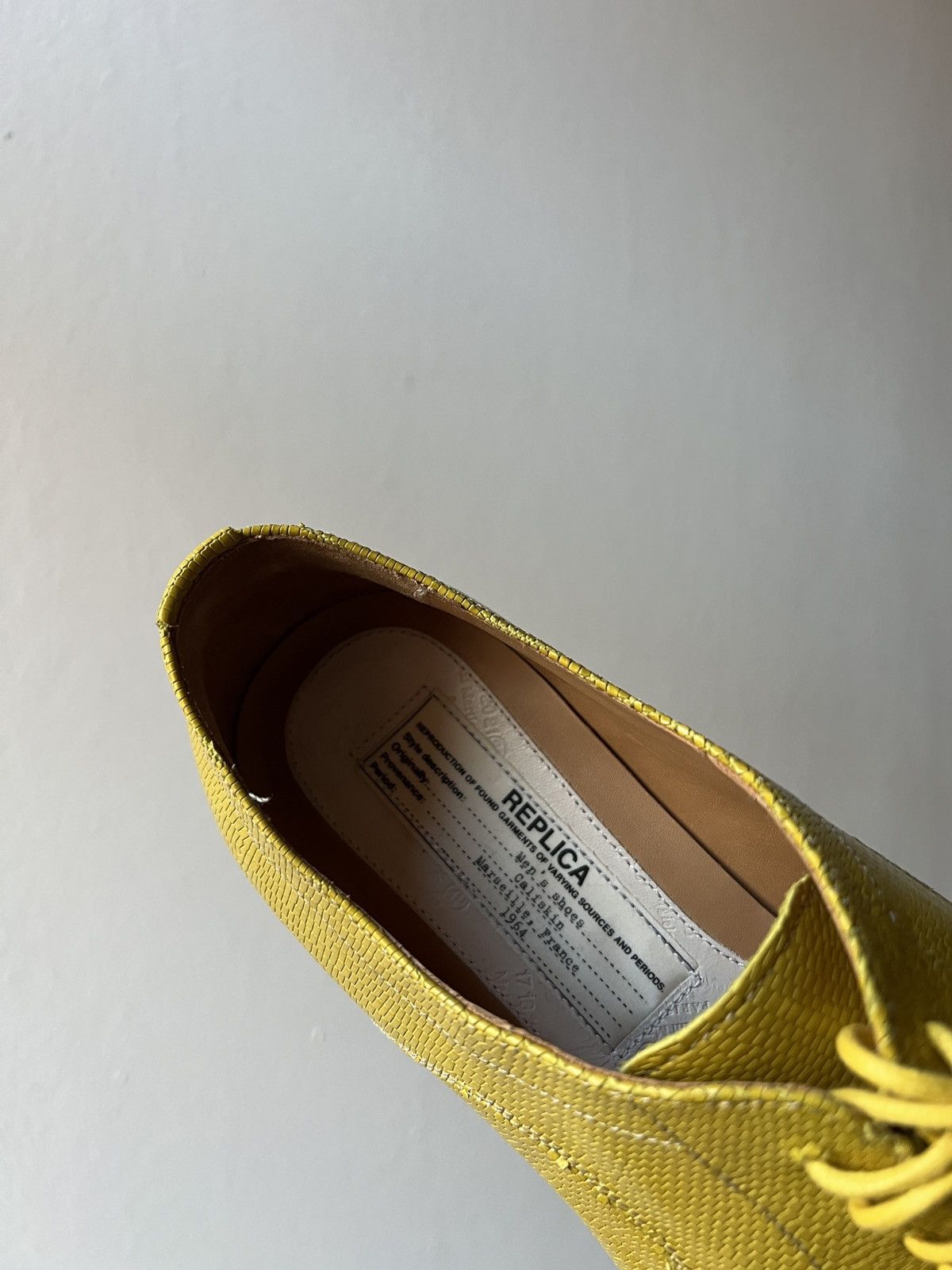 Maison Margiela Maison Martin Margiela Lizard Leather Derby Lace Up Boots Size US 8.5 / IT 38.5 - 20 Thumbnail