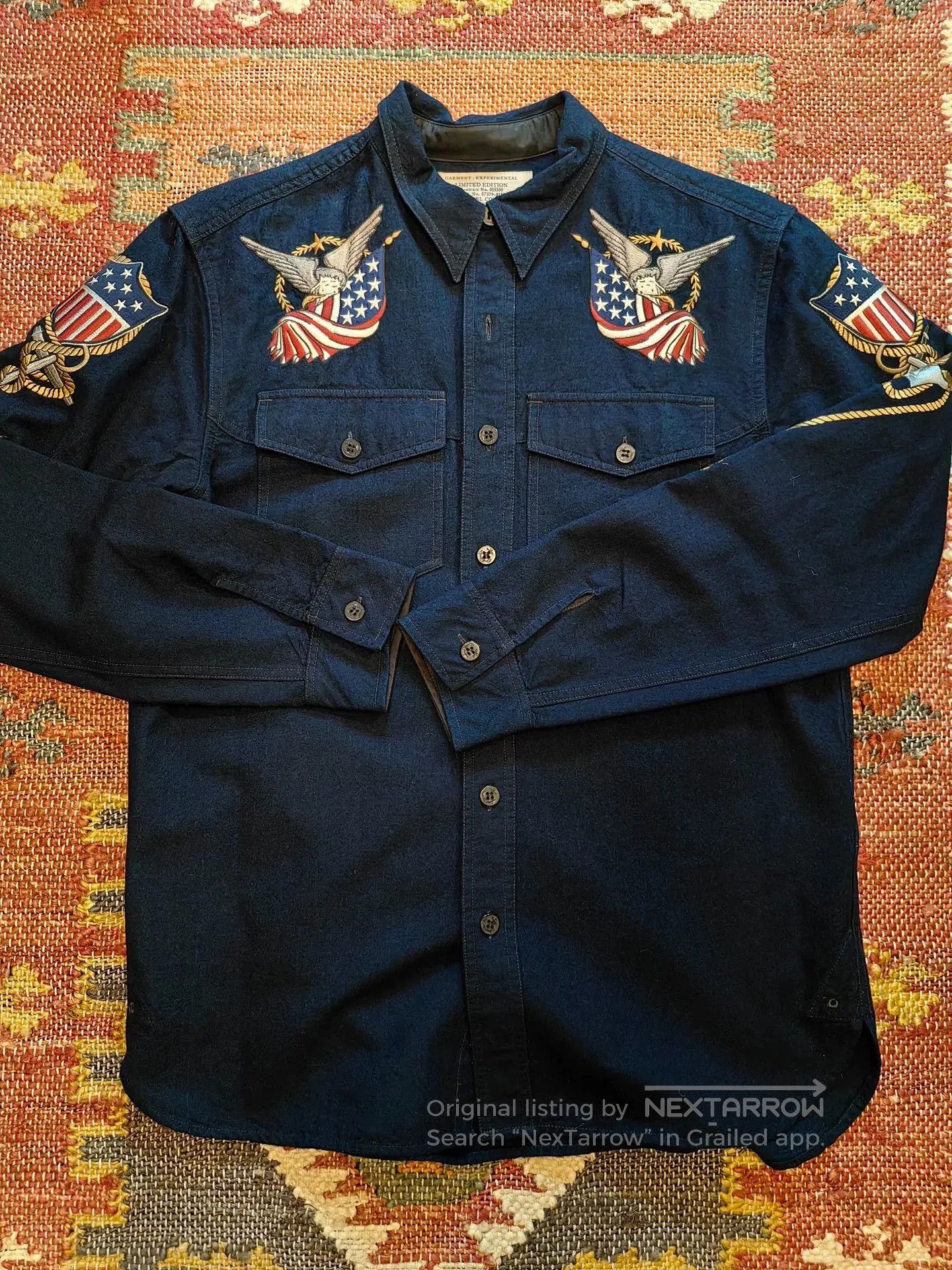 RRL Ralph Lauren RRL Limited Edition Woven Jacket. Size US M / EU 48-50 / 2 - 1 Thumbnail