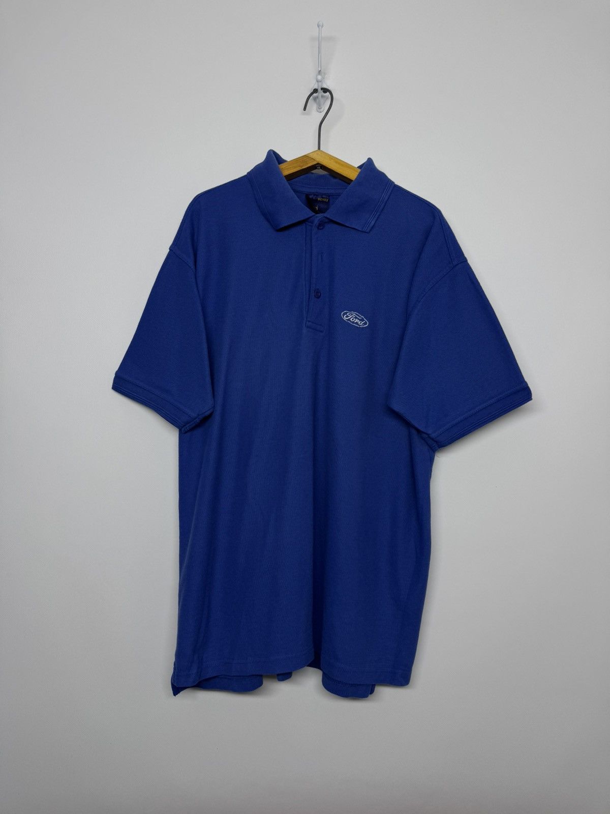 Ford Vintage Y2k Ford Racing Polo 80s Size US L / EU 52-54 / 3 - 3 Thumbnail