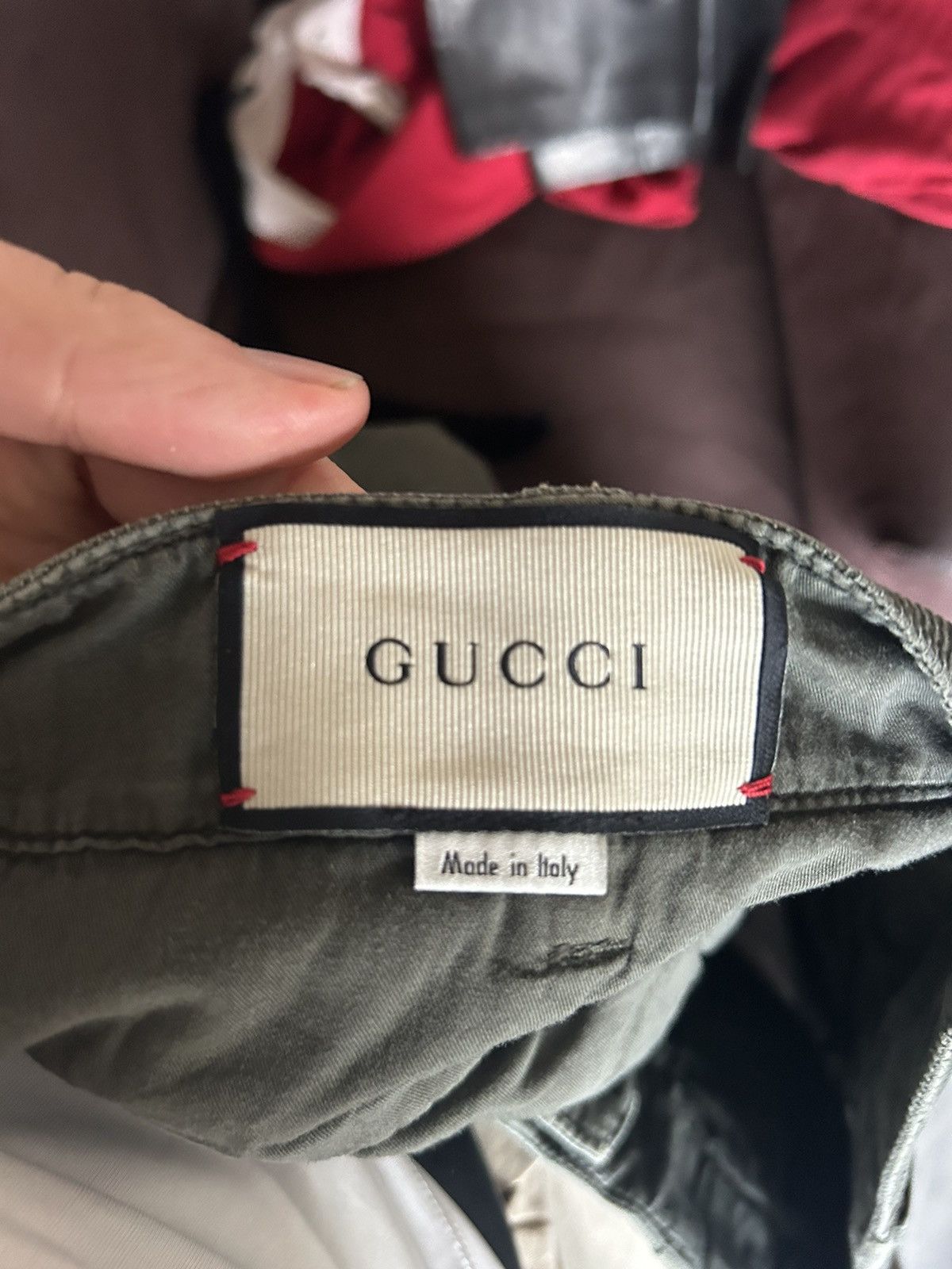 Gucci Washed Velvet Corduroy Wolf Pants Size US 32 / EU 48 - 11 Thumbnail