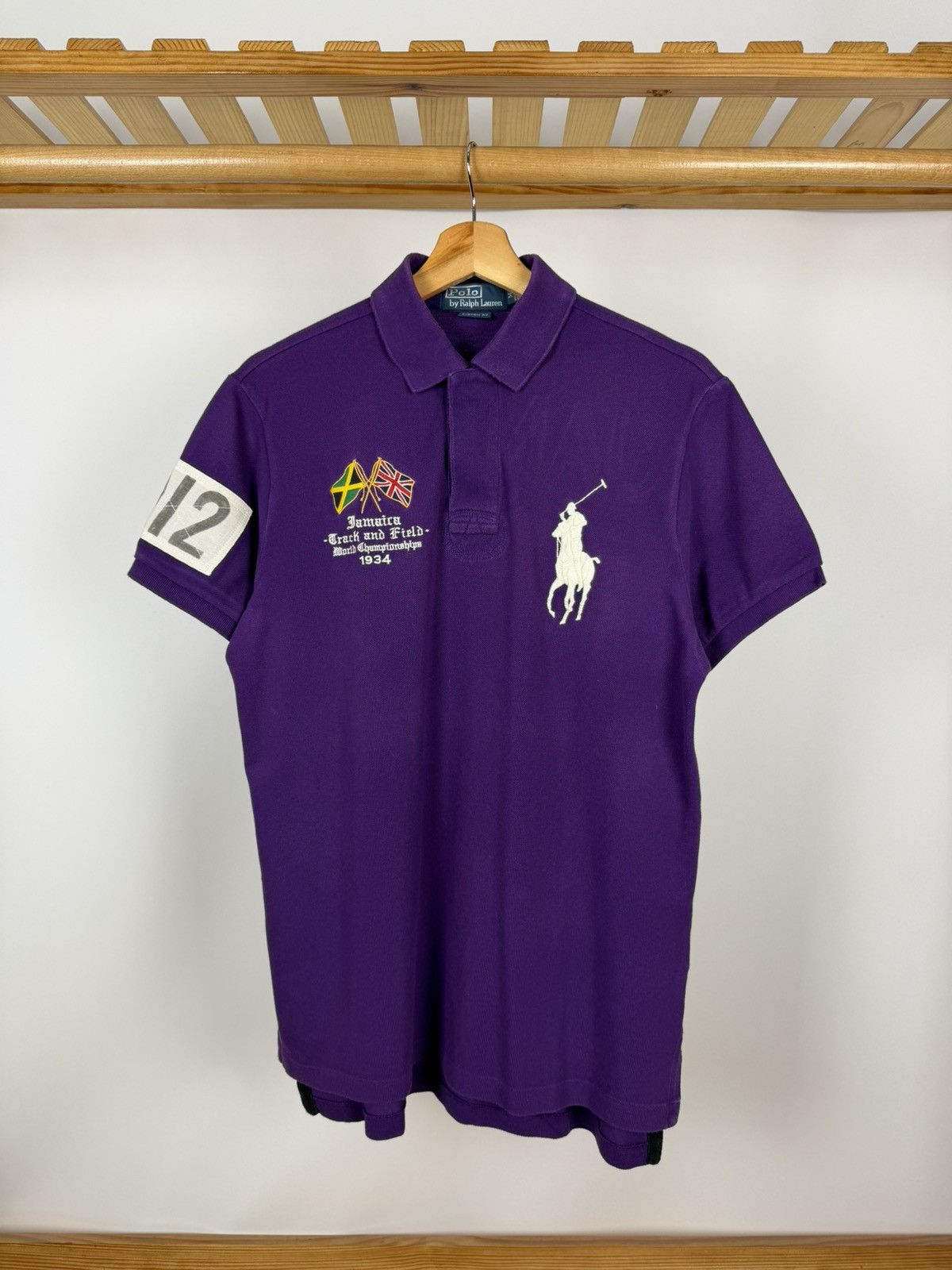 【超美品】Polo by Ralph Lauren ビックポニー　JAMAICA Big Pony 20th Anniversary Polo Shirt