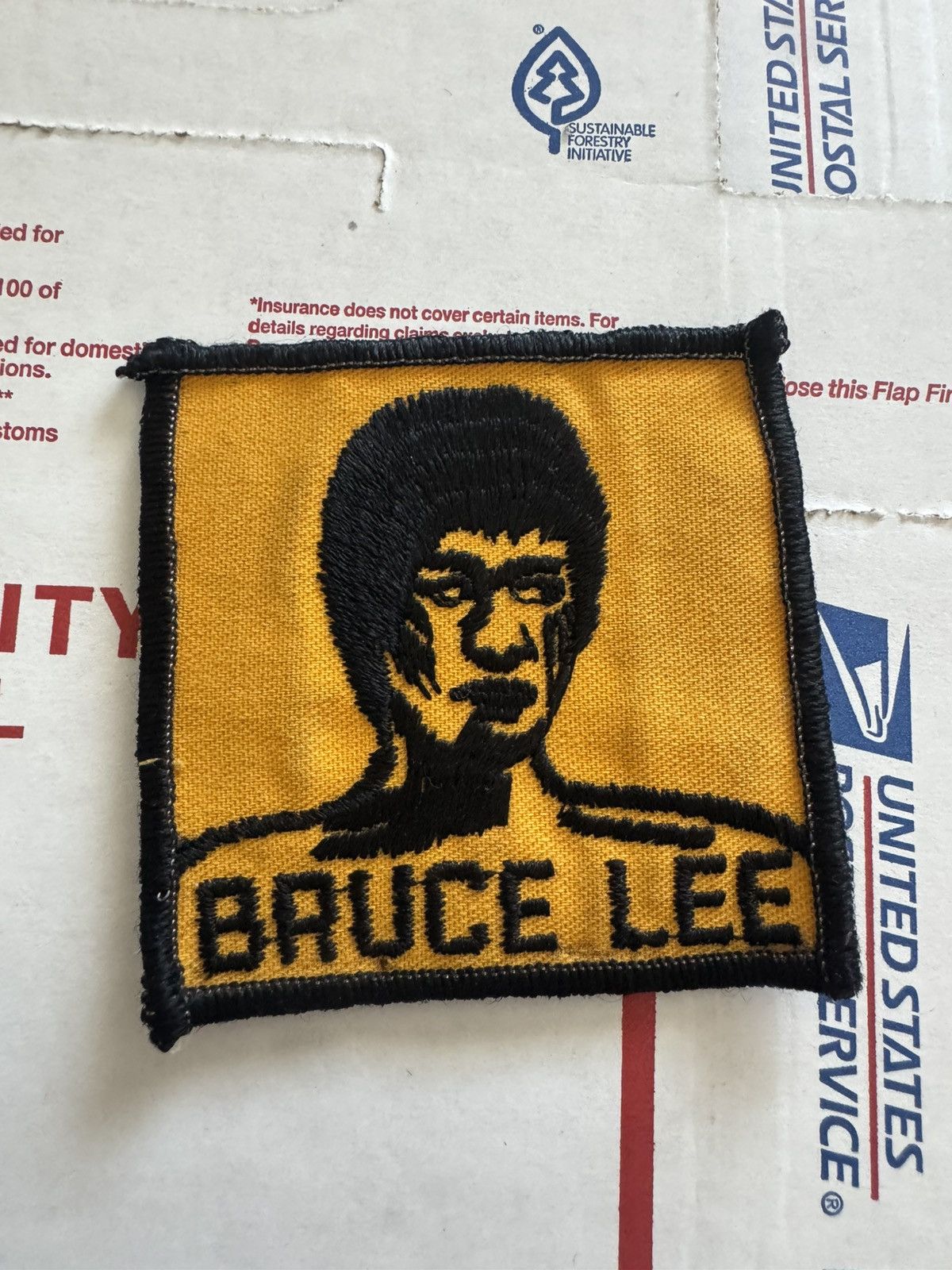 Other BRUCE LEE Iconic Vintage Sew Patch 80s Film Americana Size ONE SIZE - 1 Thumbnail