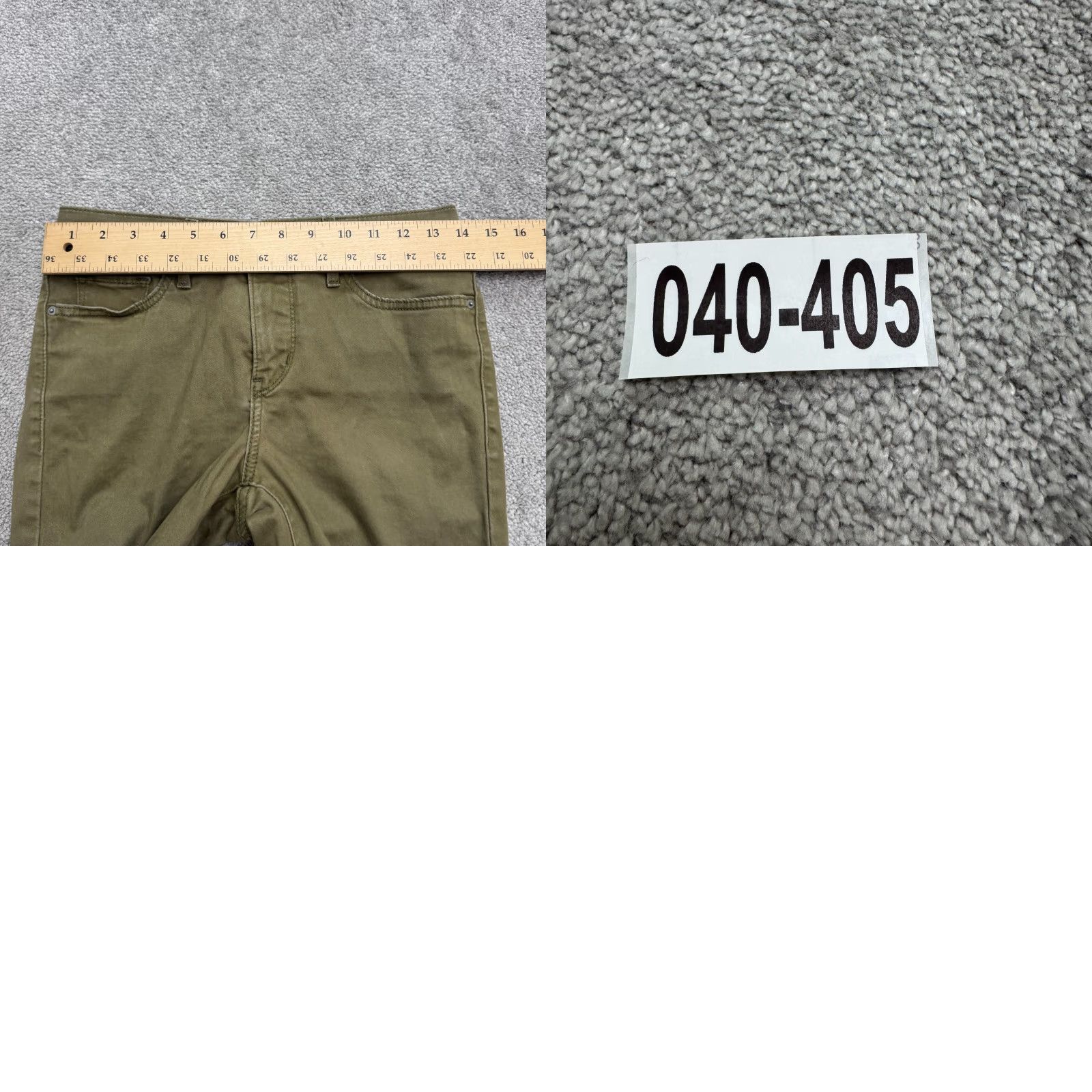 Levi's Levi's 311 Shaping Skinny Denim Jeans Womens 26 Green Mid Rise Stretch Casual Size 28" / US 6 / IT 42 - 11 Thumbnail