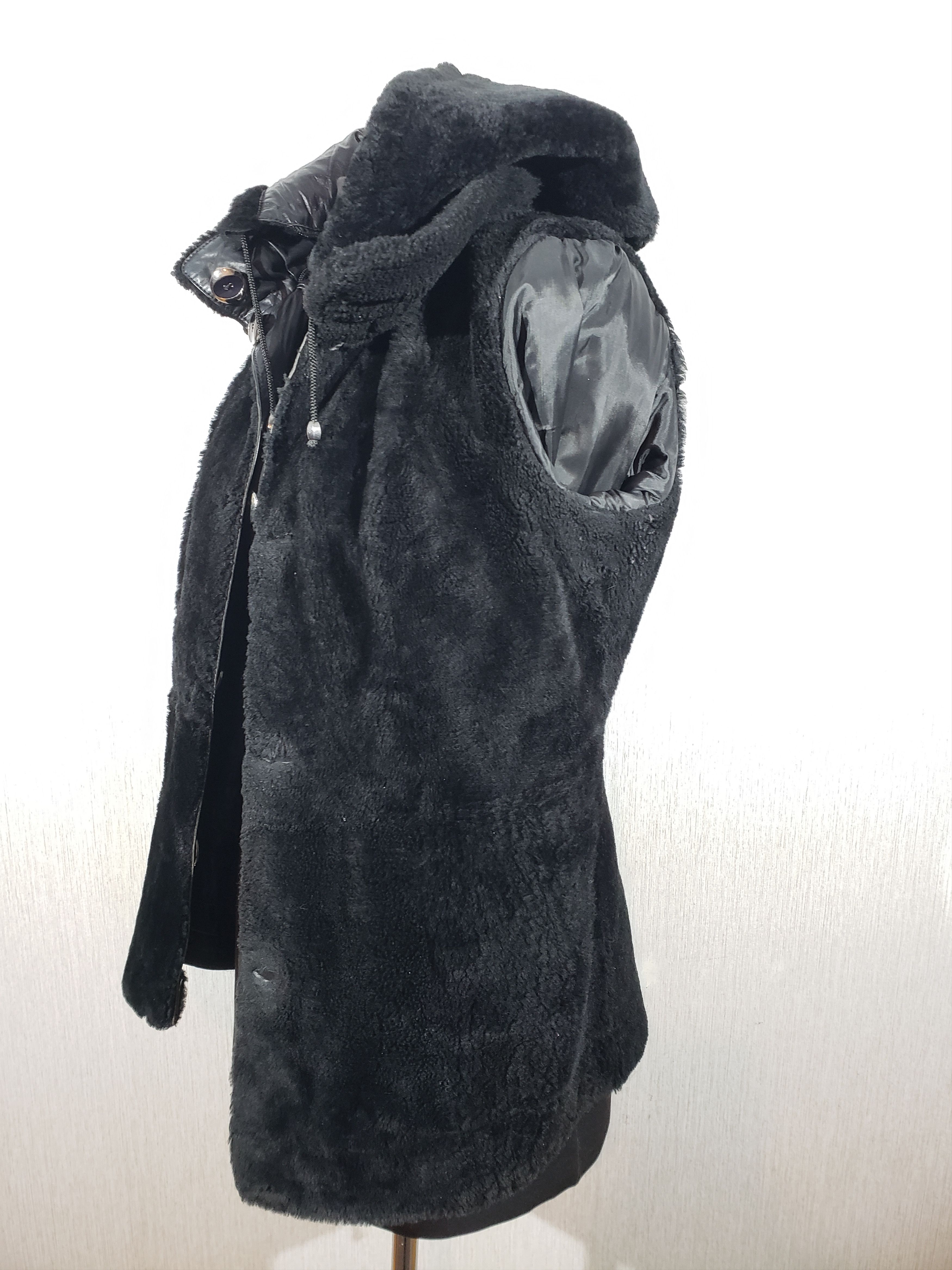 Other Stylish black women's jacket with a hood. Size M / US 6-8 / IT 42-44 - 9 Thumbnail