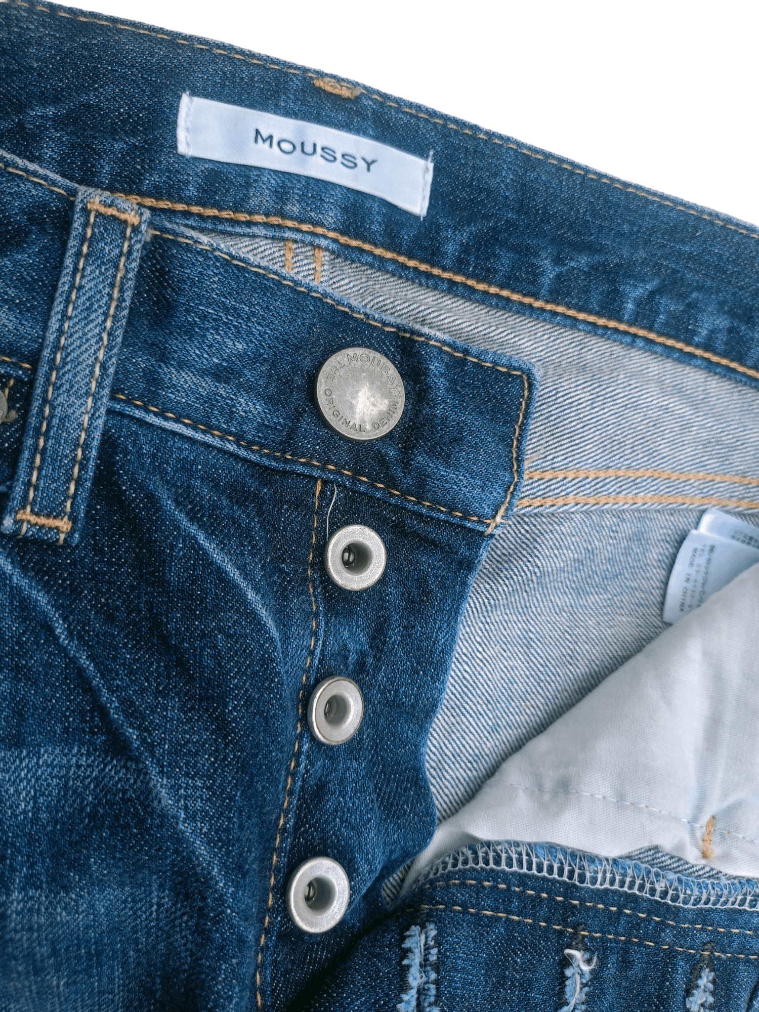 MOUSSY Moussy Distressed Jeans Size US 30 / EU 46 - 7 Thumbnail