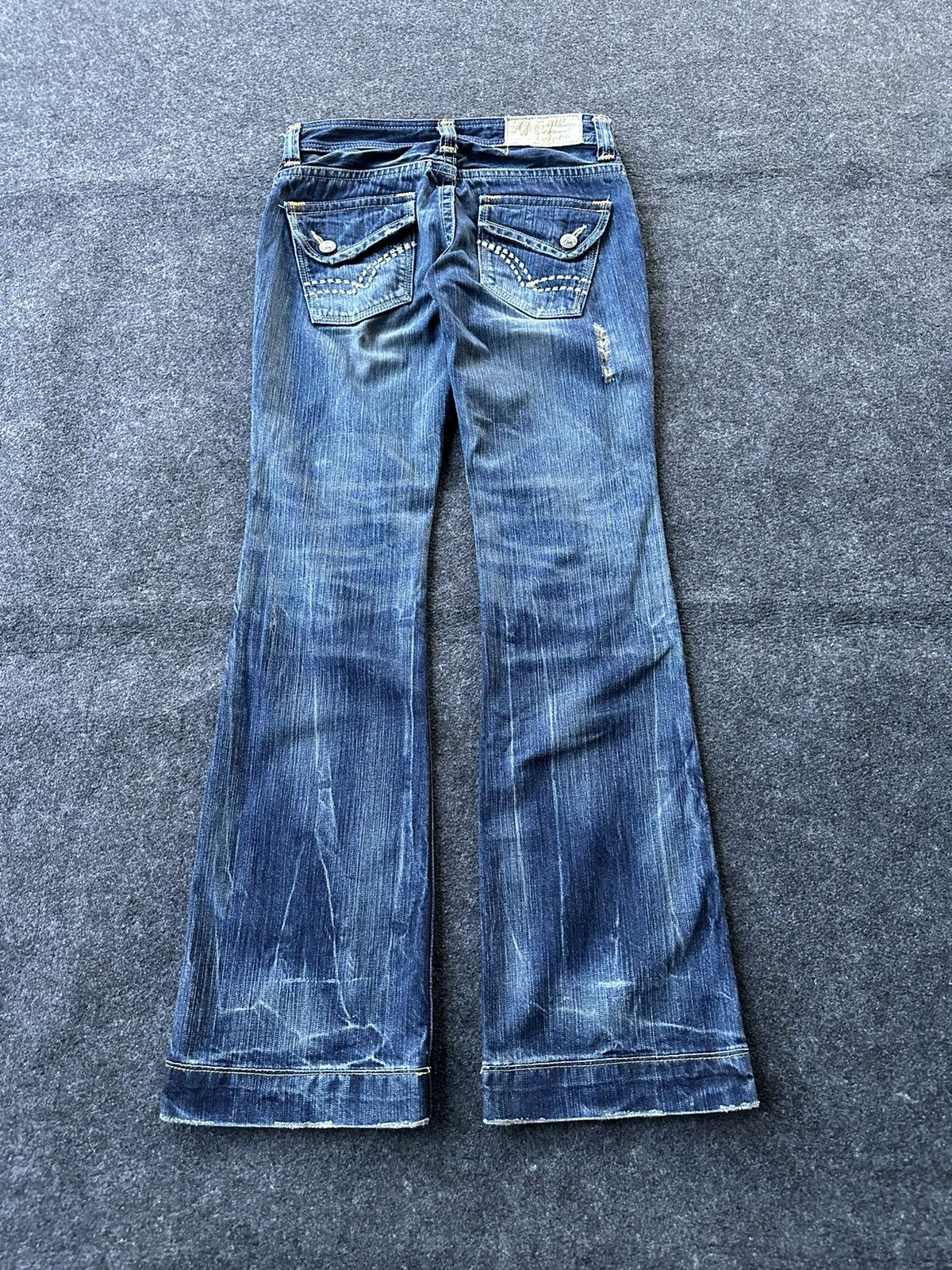 14th Addiction × Beauty Beast × If Six Was Nine Vintage Flare Georgia Love Denim D231 Size US 28 / EU 44 - 4 Thumbnail